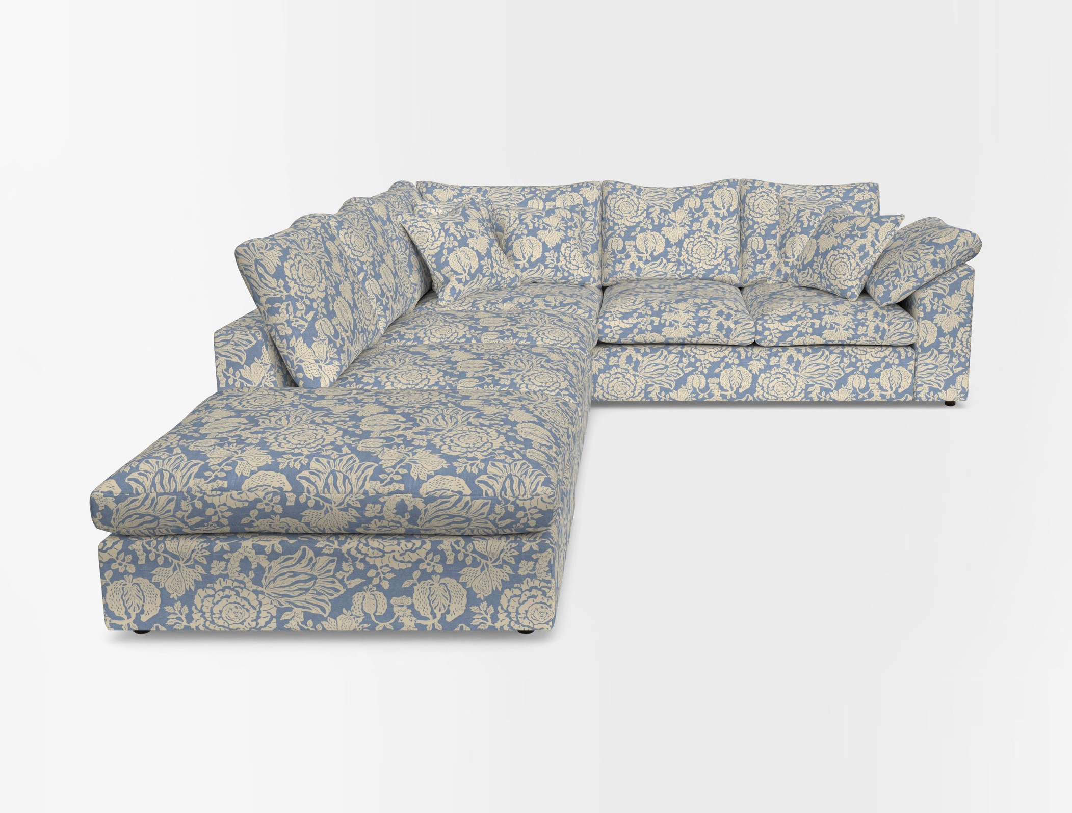 Big softie sloped arm front