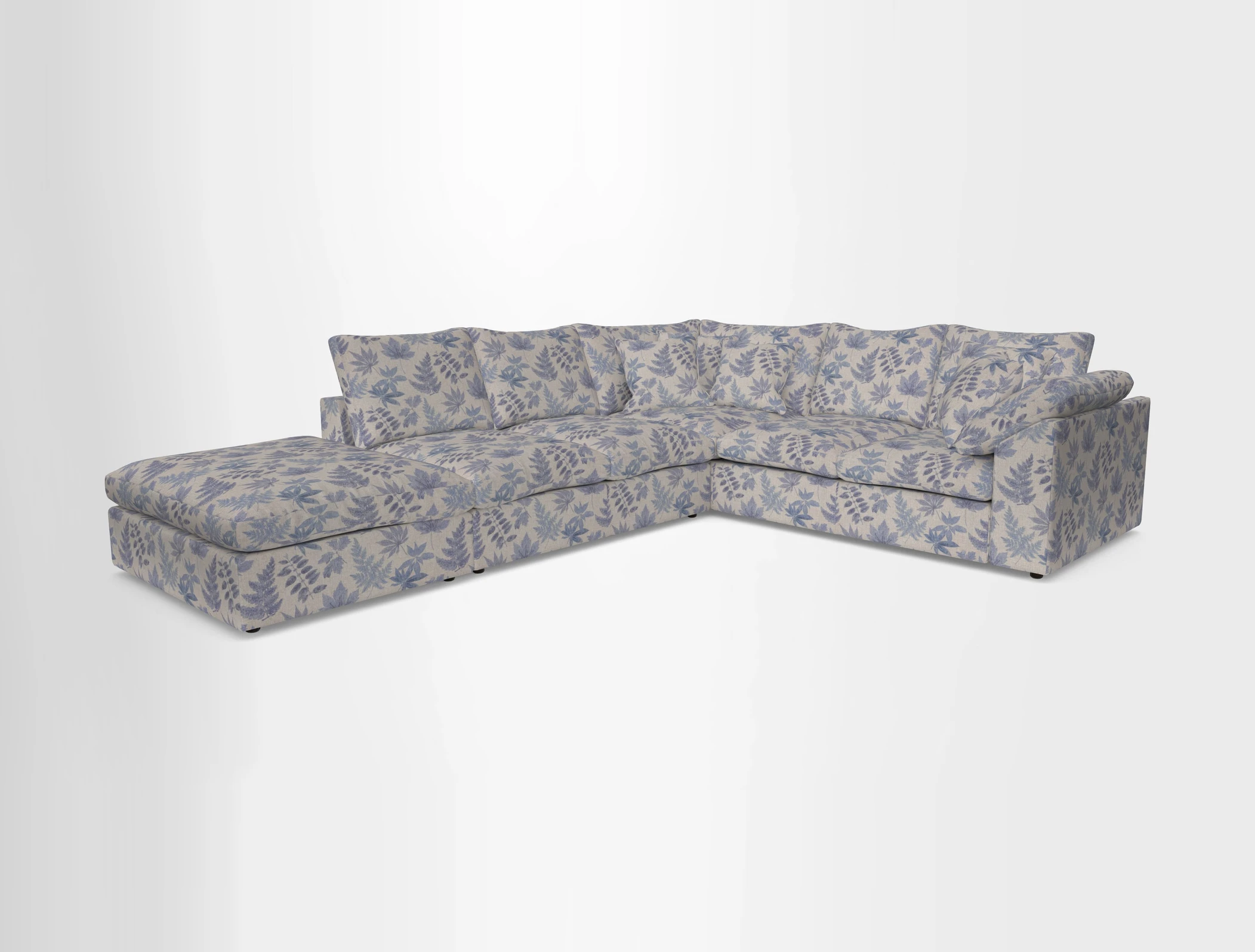 Big Softie Sloped Arm Large Corner Group RHF in Sahara Chalk