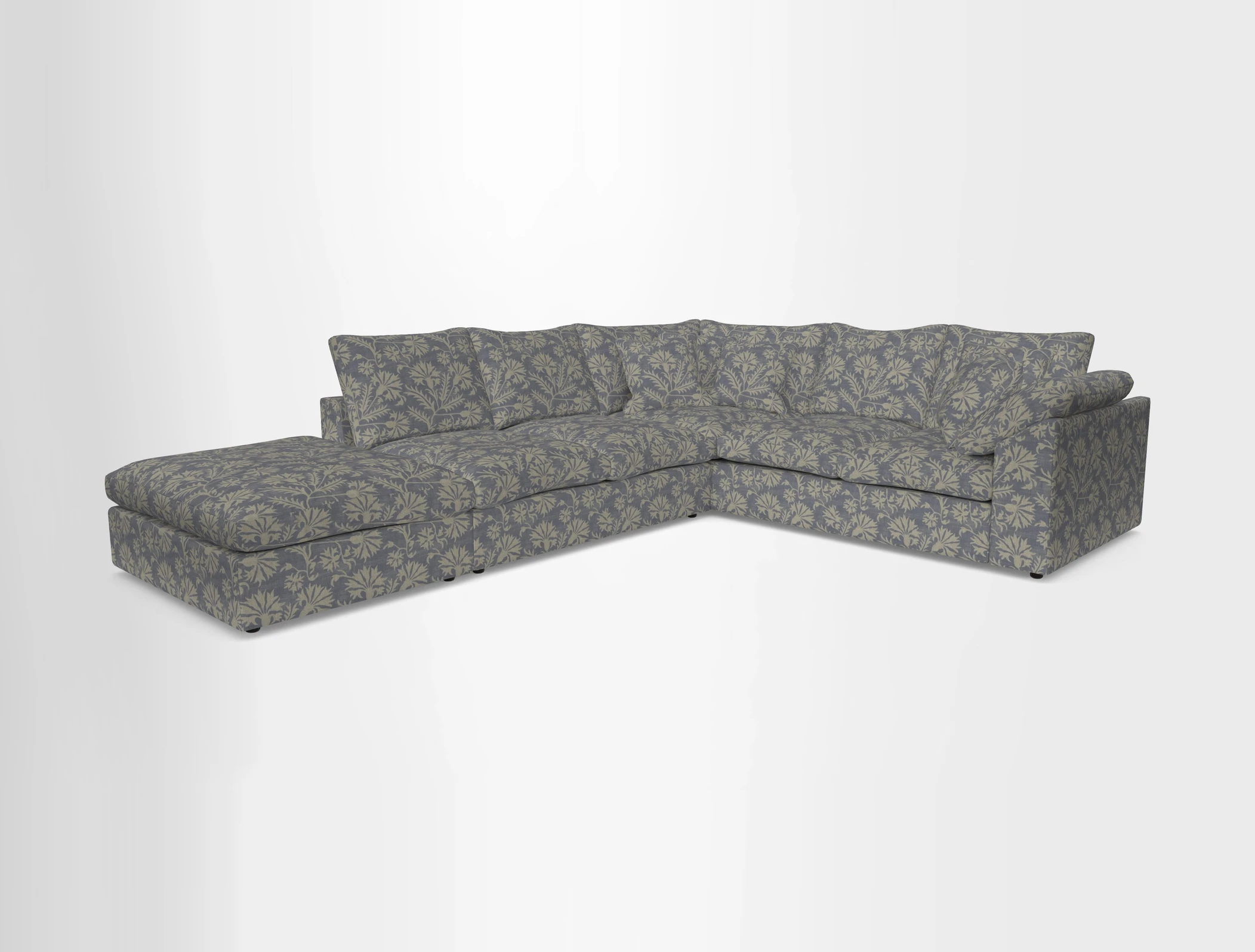 Big Softie Sloped Arm Large Corner Group RHF in Sahara Chalk