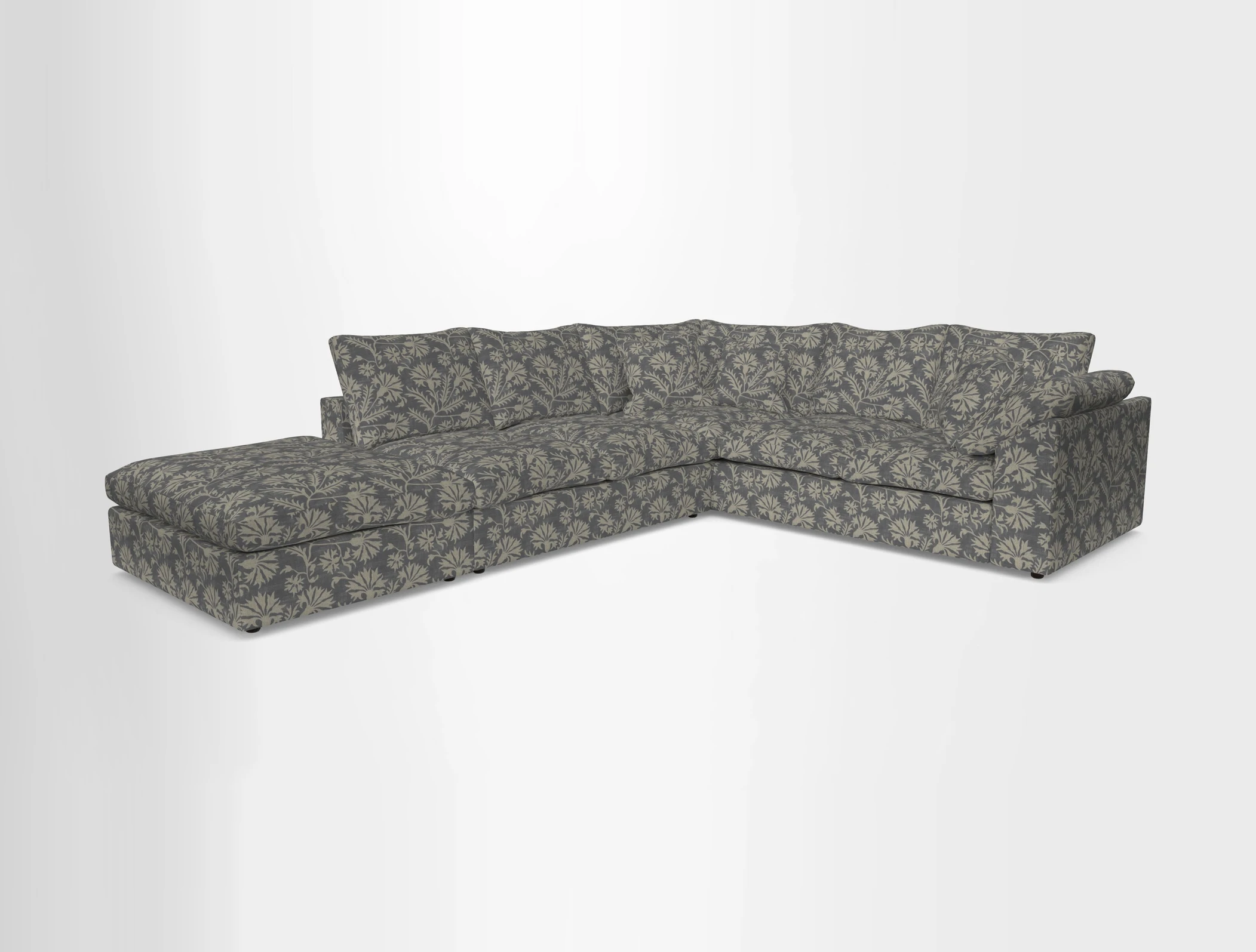 Big Softie Sloped Arm Large Corner Group RHF in Sahara Chalk