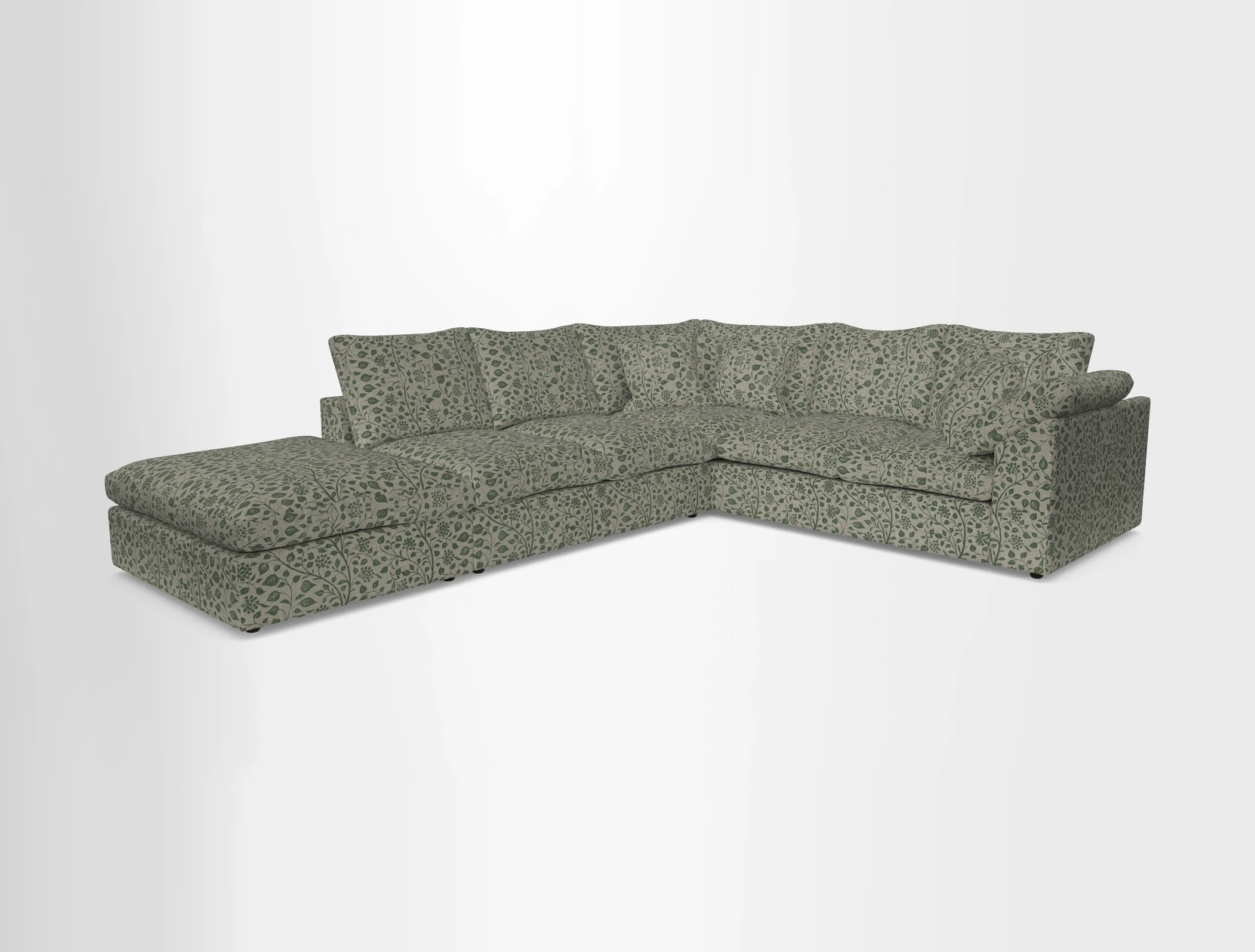 Big Softie Sloped Arm Large Corner Group RHF in Sahara Chalk