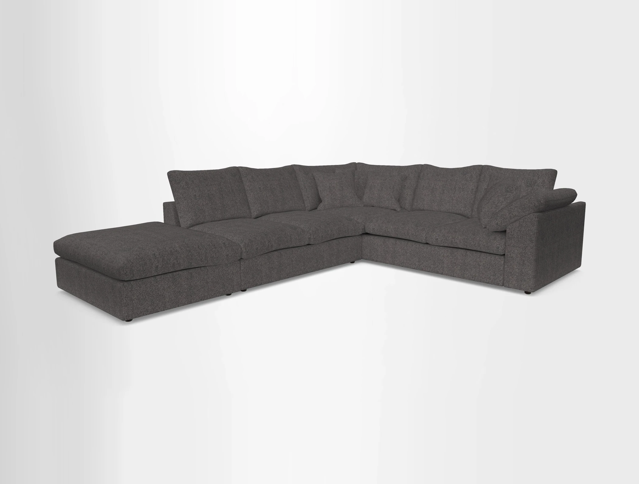 Big Softie Sloped Arm Large Corner Group RHF in Sahara Chalk