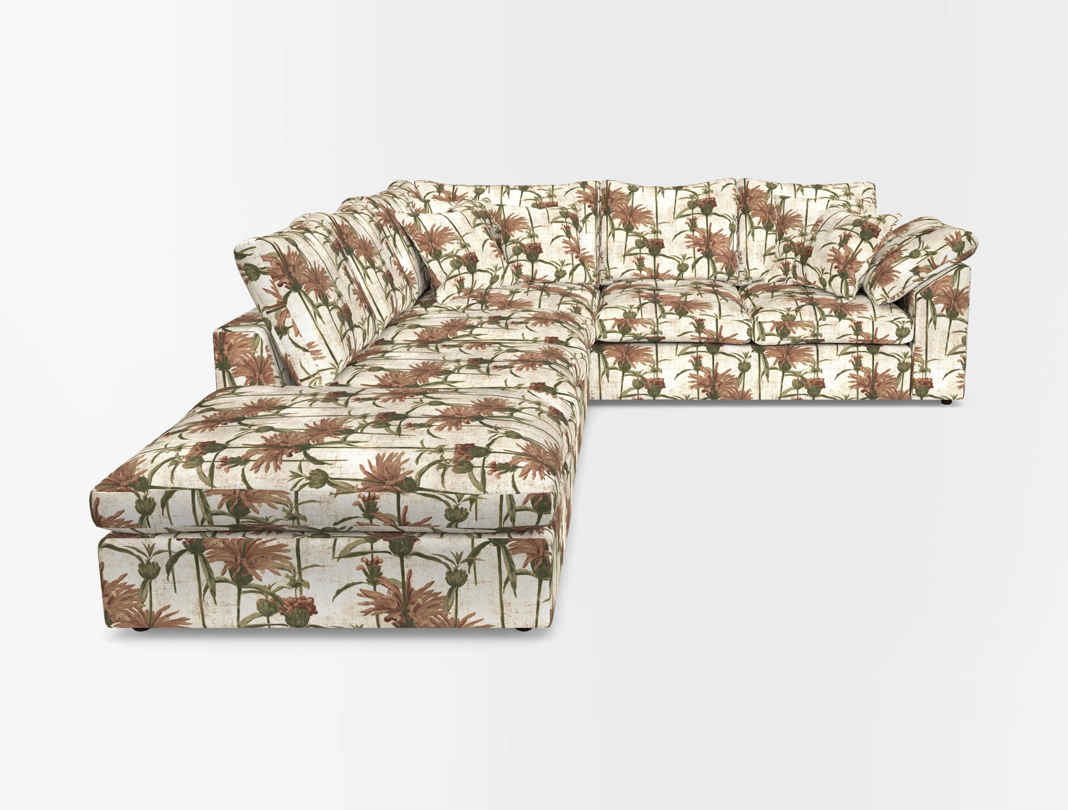 Big softie sloped arm front