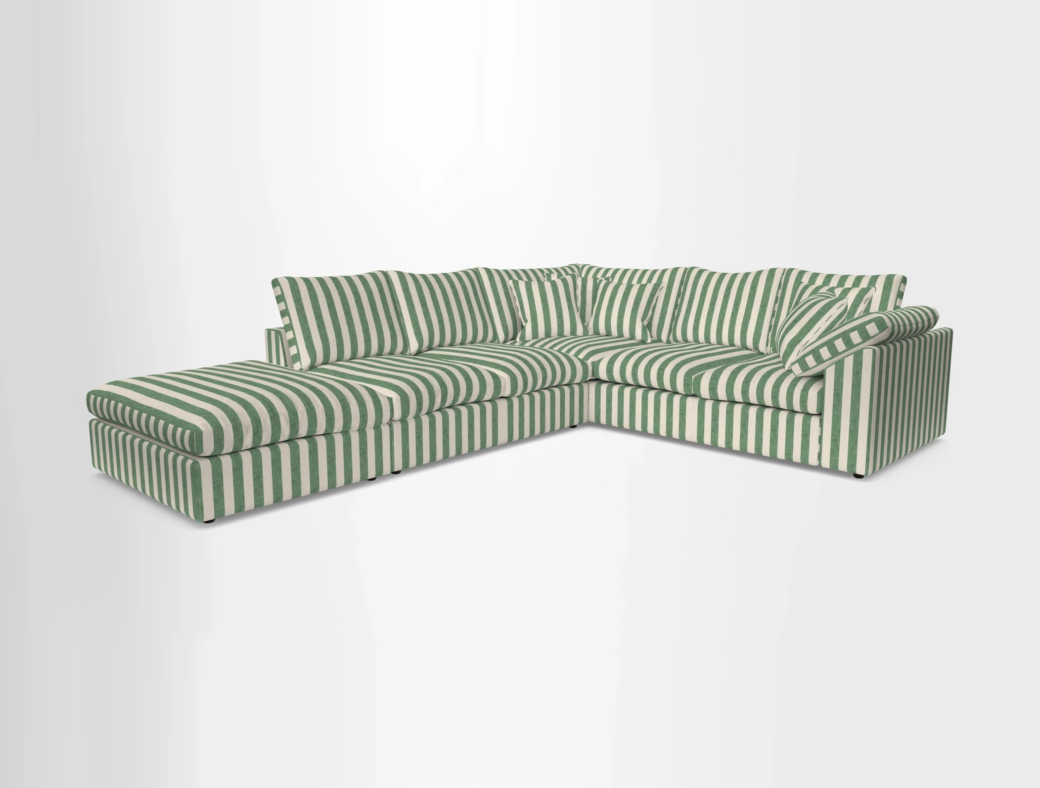 Big Softie Sloped Arm Large Corner Group RHF in Sahara Chalk