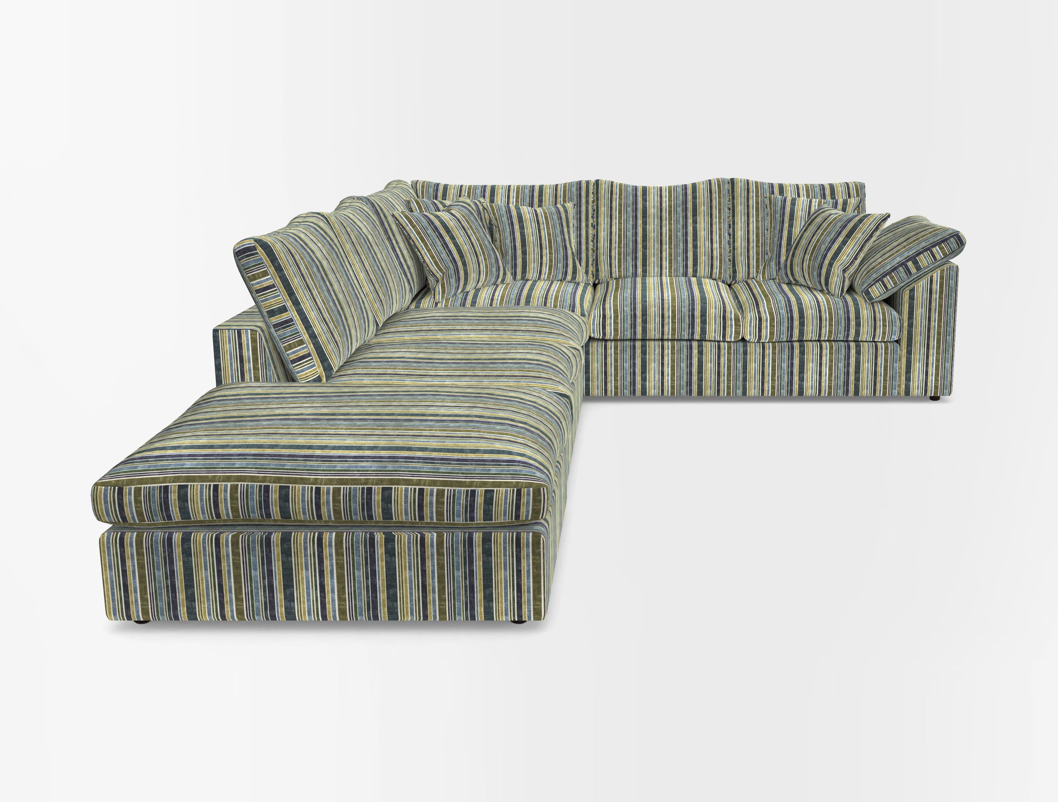 Big softie sloped arm front