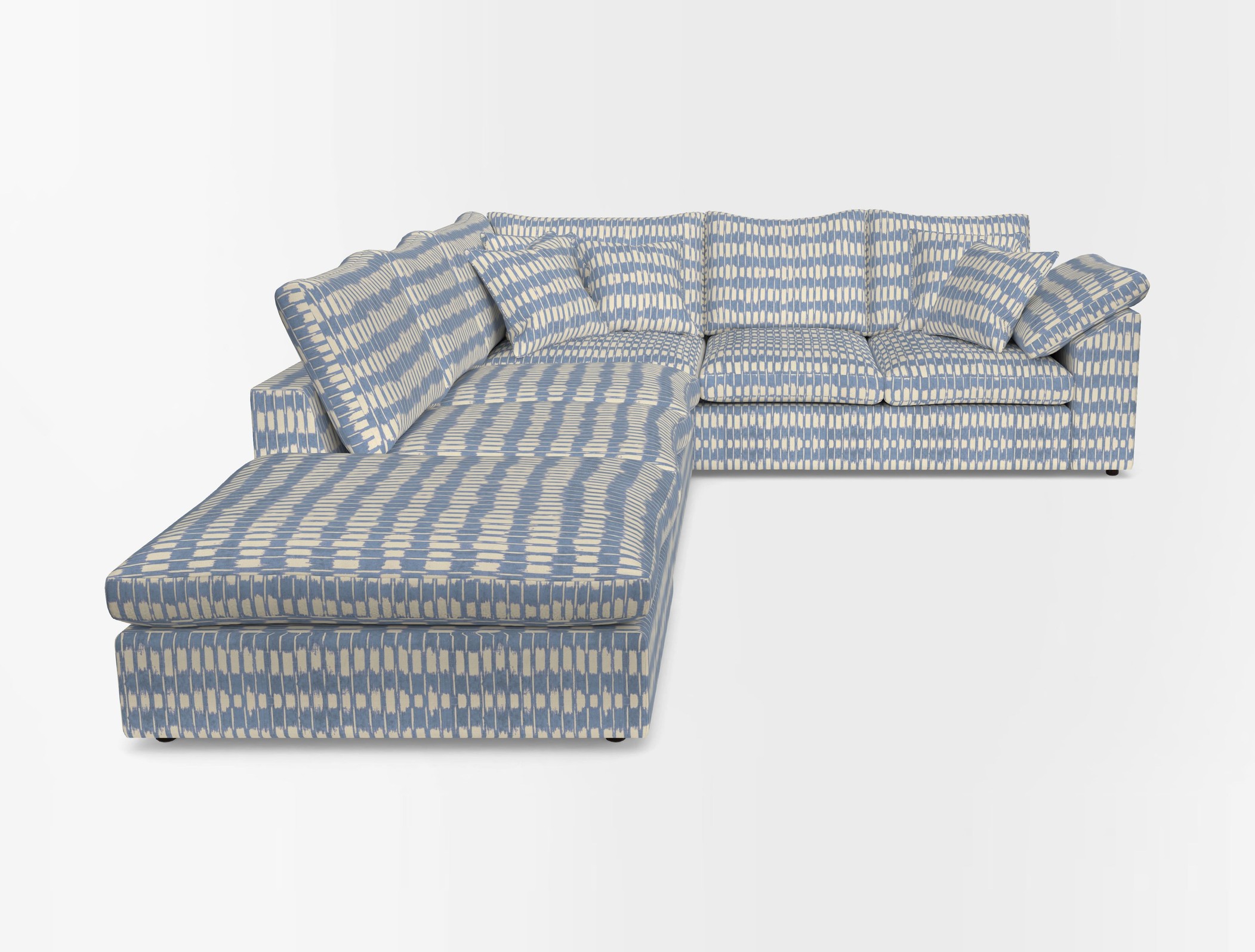 Big softie sloped arm front