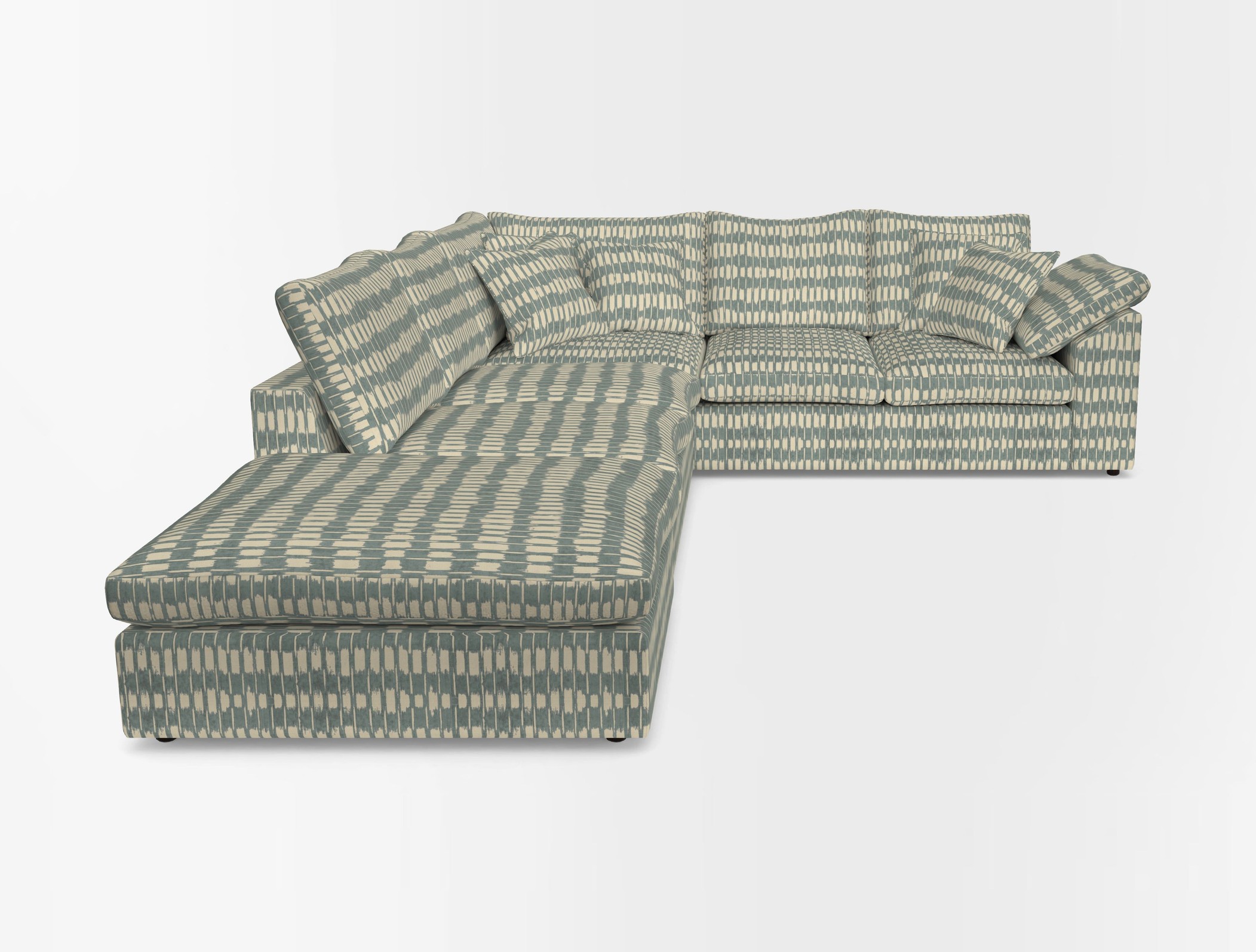 Big softie sloped arm front