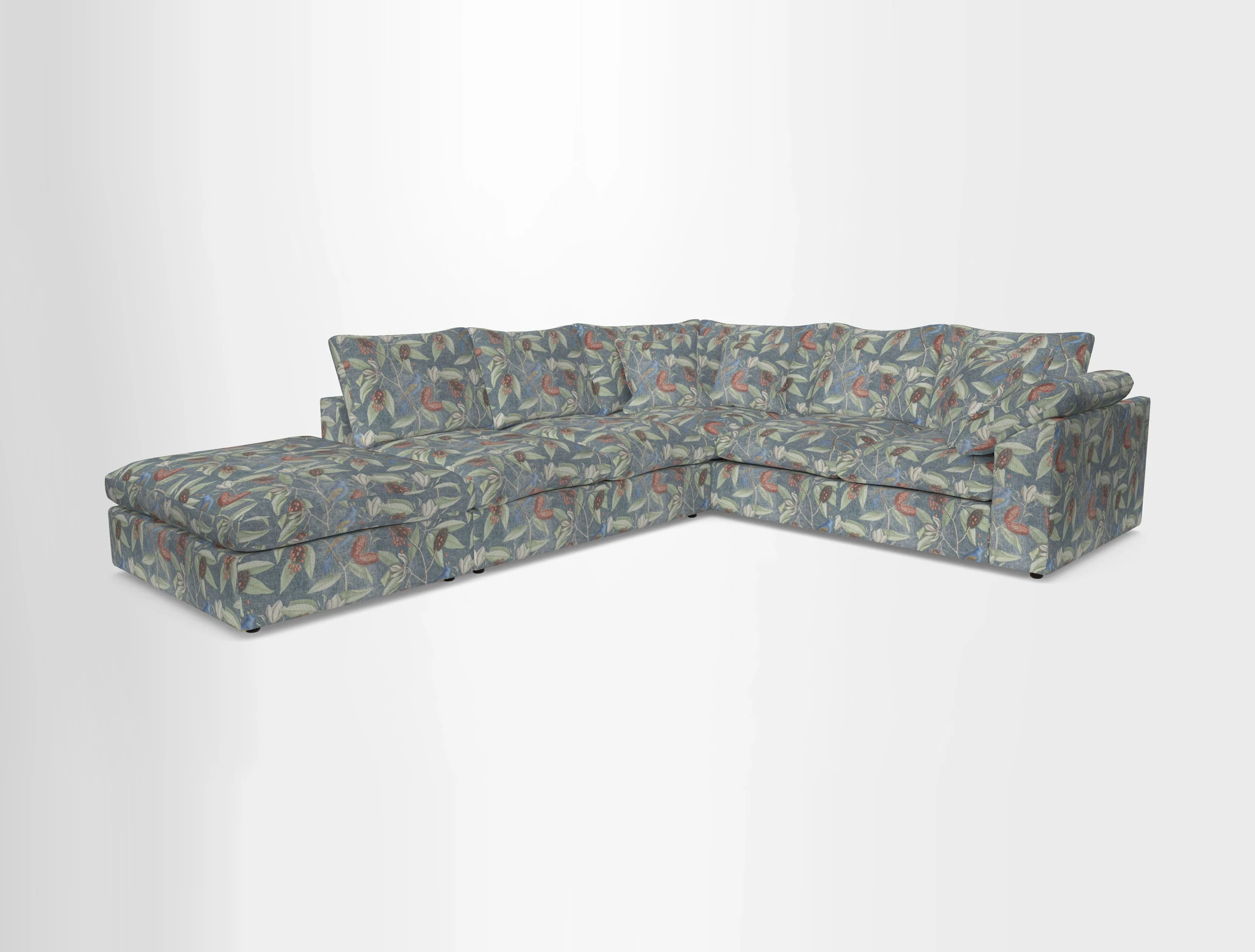 Big Softie Sloped Arm Large Corner Group RHF in Sahara Chalk