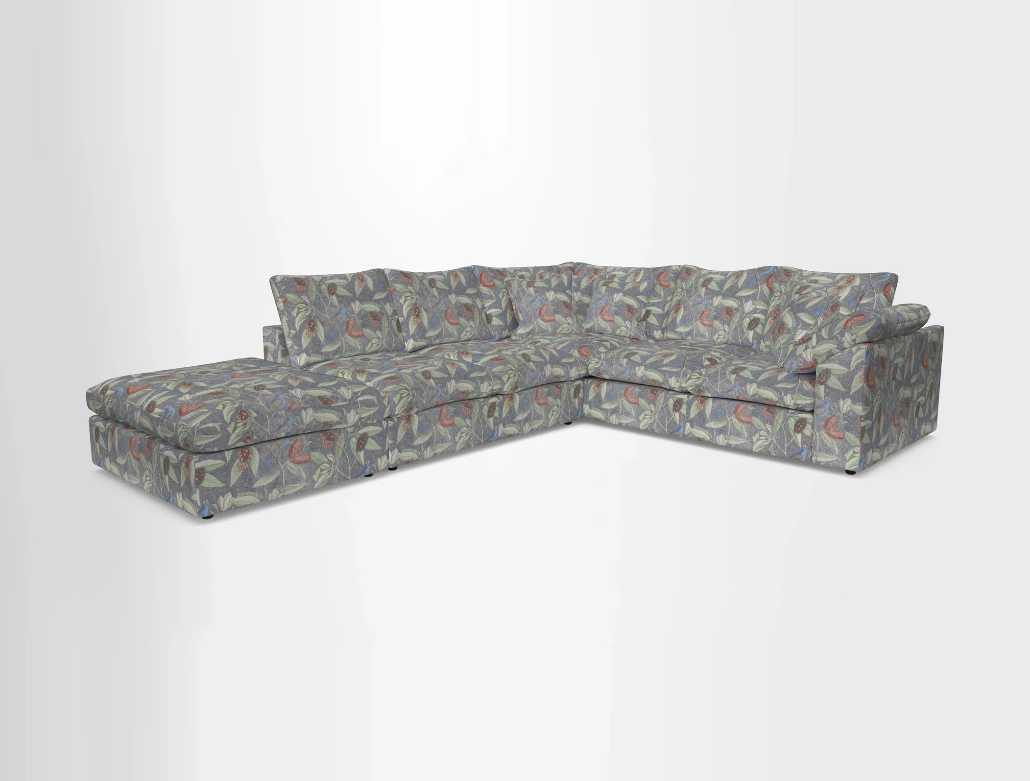 Big Softie Sloped Arm Large Corner Group RHF in Sahara Chalk