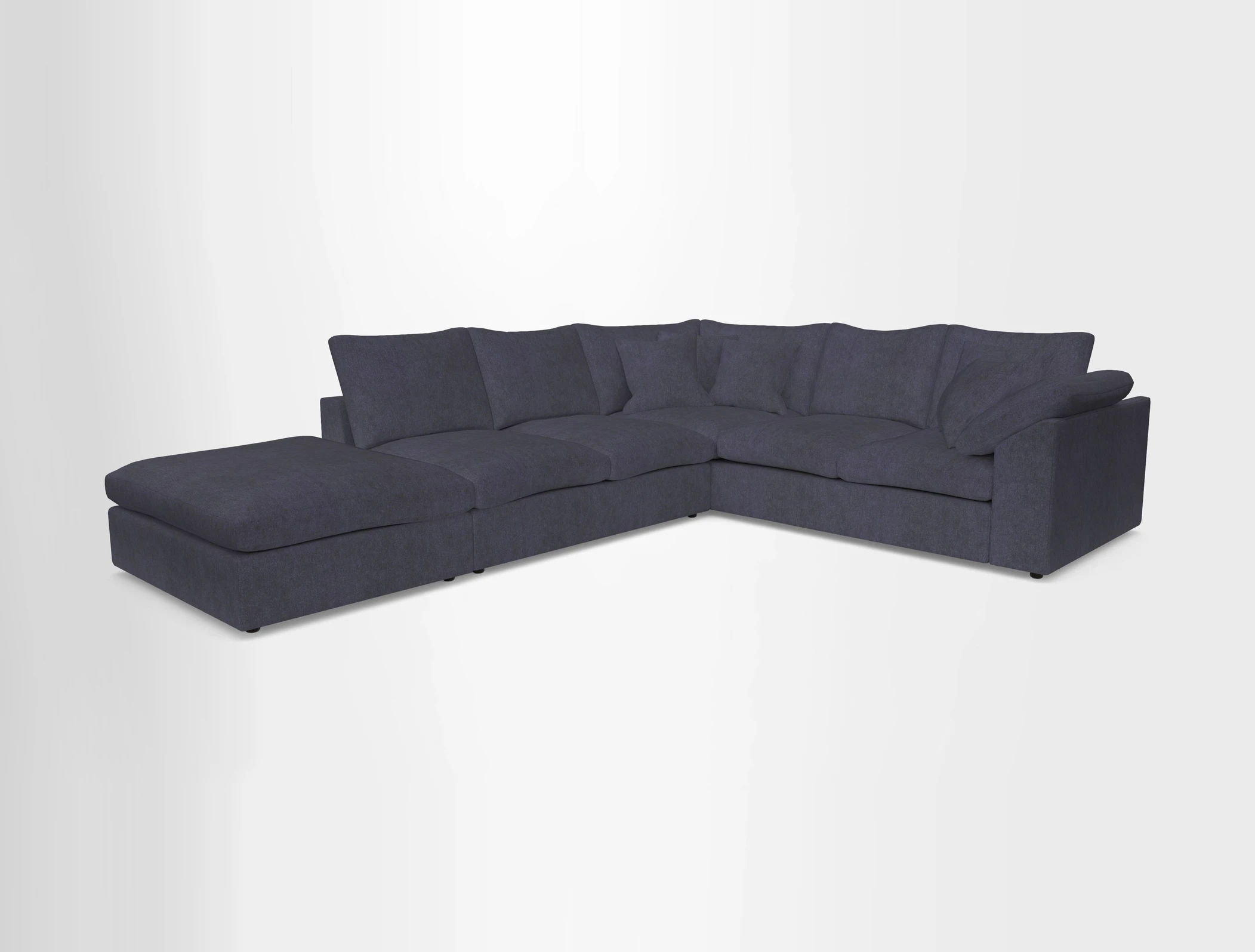 Big Softie Sloped Arm Large Corner Group RHF in Sahara Chalk