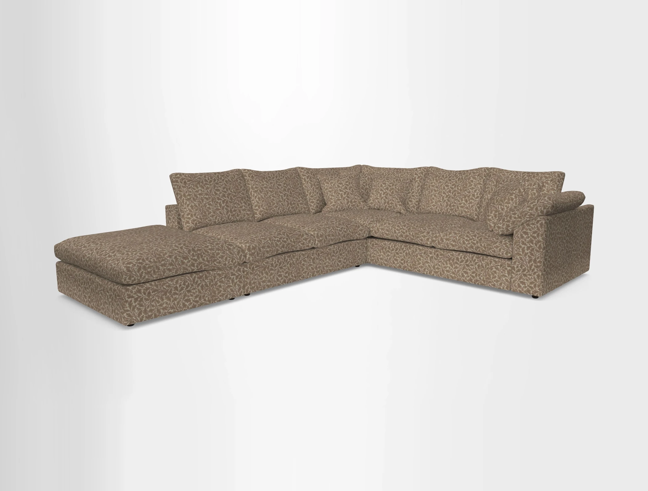 Big Softie Sloped Arm Large Corner Group RHF in Sahara Chalk