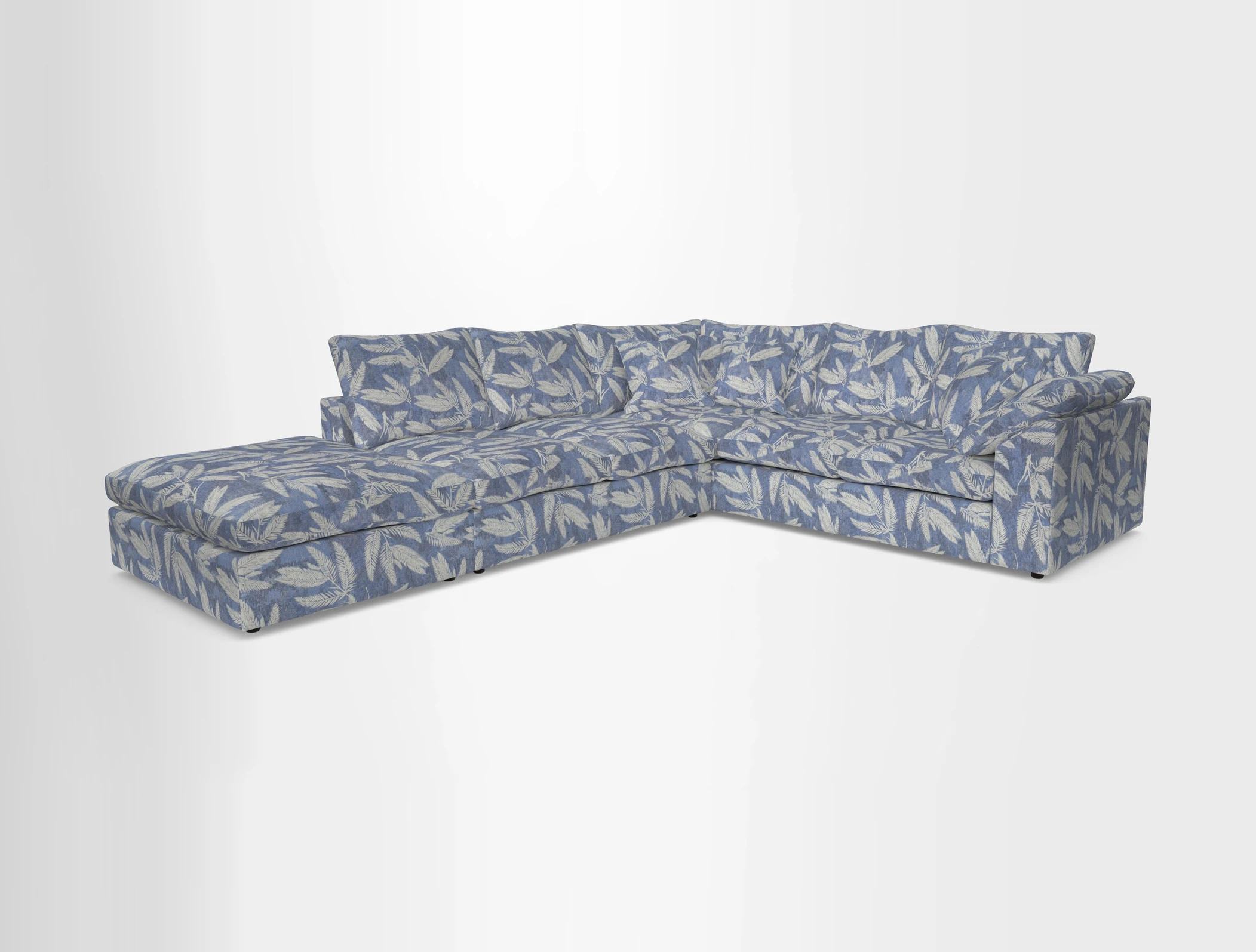 Big Softie Sloped Arm Large Corner Group RHF in Sahara Chalk