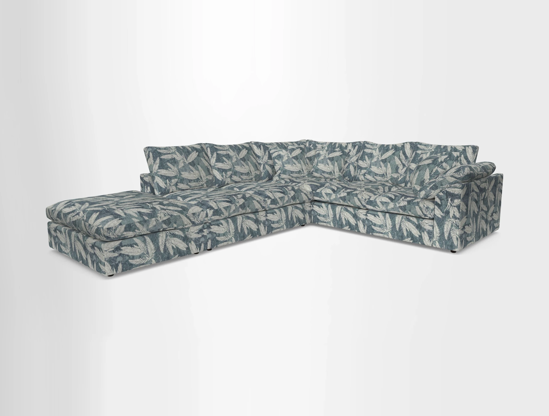 Big Softie Sloped Arm Large Corner Group RHF in Sahara Chalk