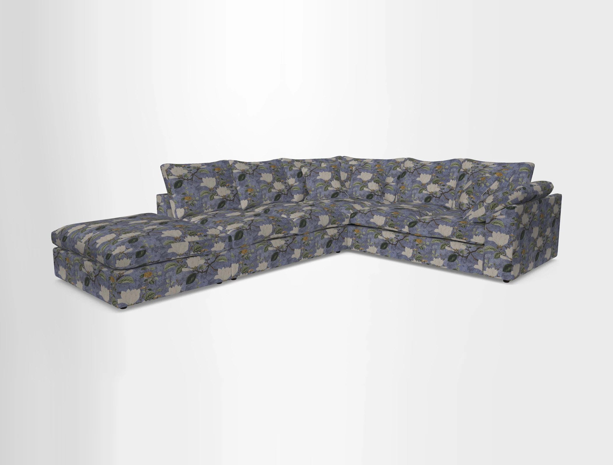Big Softie Sloped Arm Large Corner Group RHF in Sahara Chalk