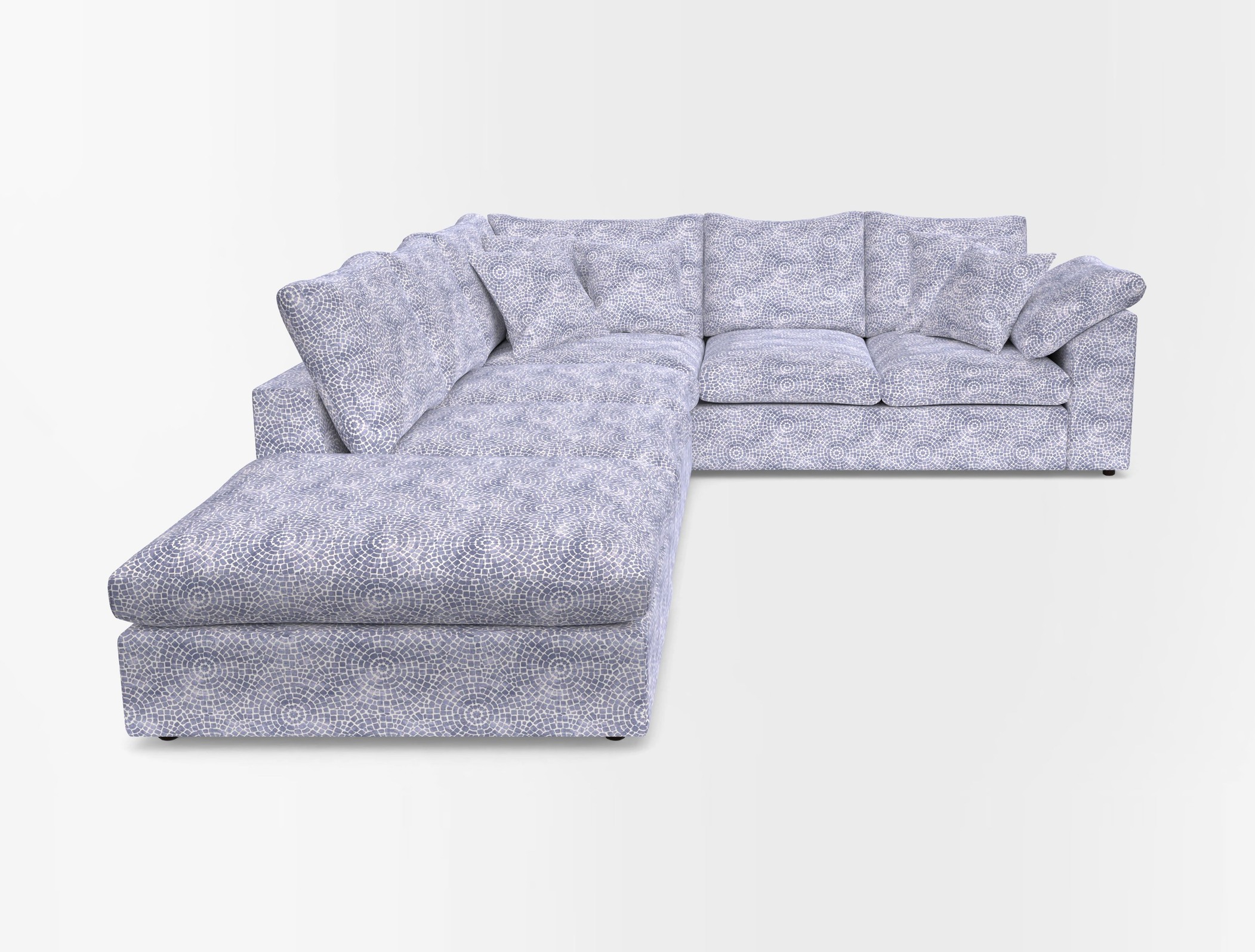 Big softie sloped arm front