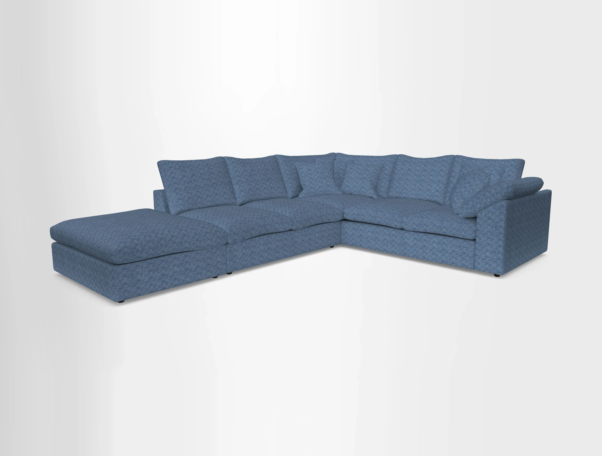 Big Softie Sloped Arm Large Corner Group RHF in Sahara Chalk
