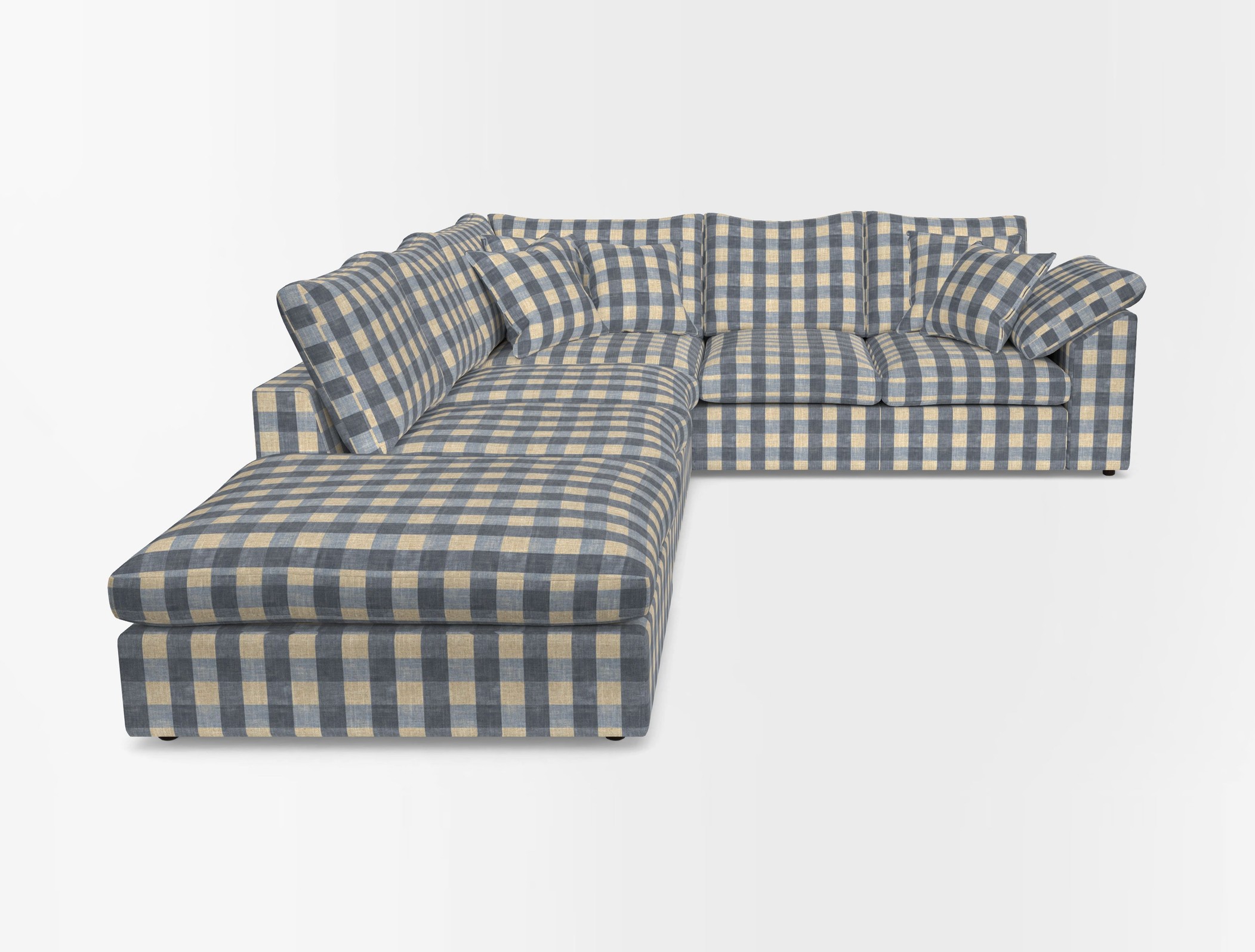 Big softie sloped arm front