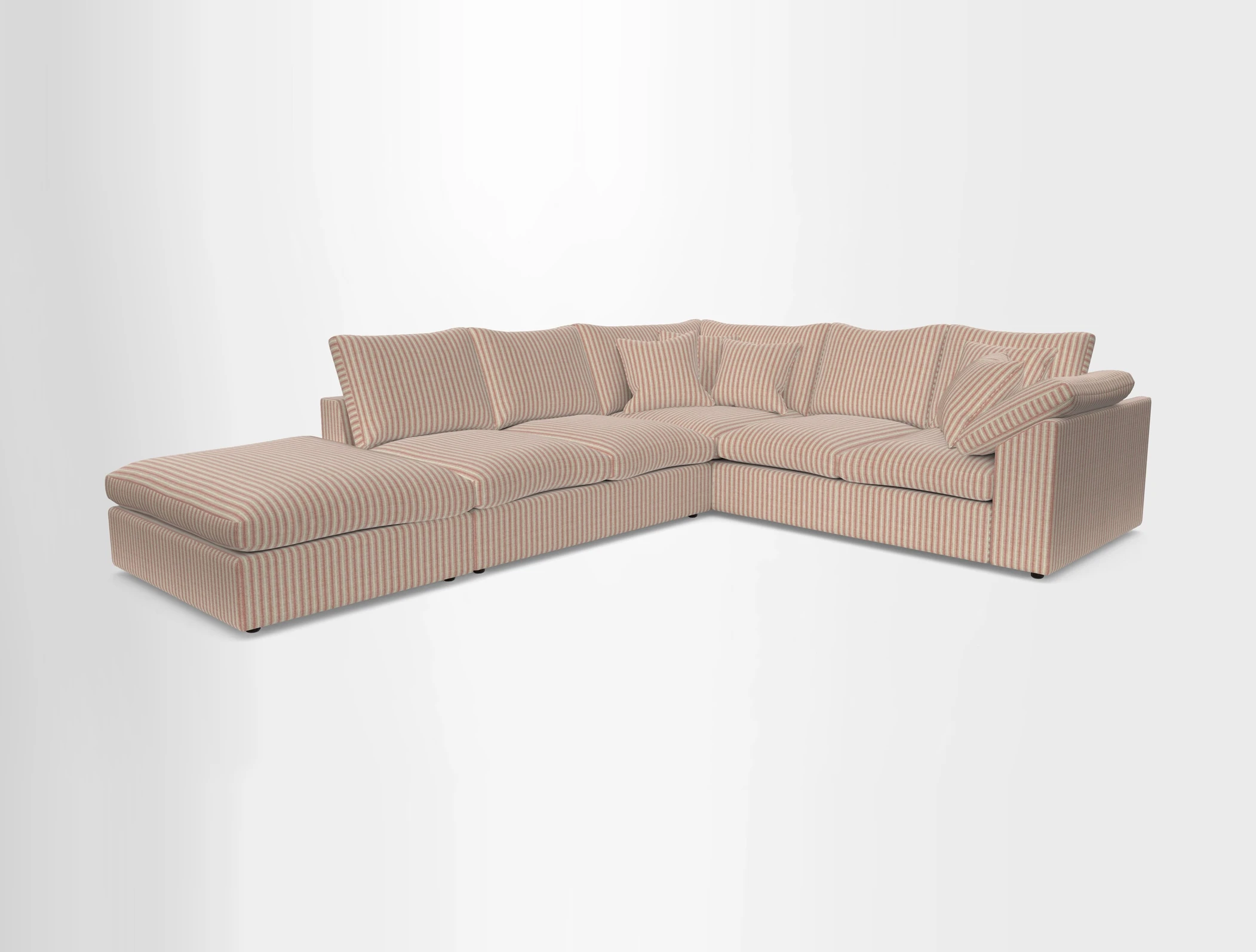 Big Softie Sloped Arm Large Corner Group RHF in Sahara Chalk