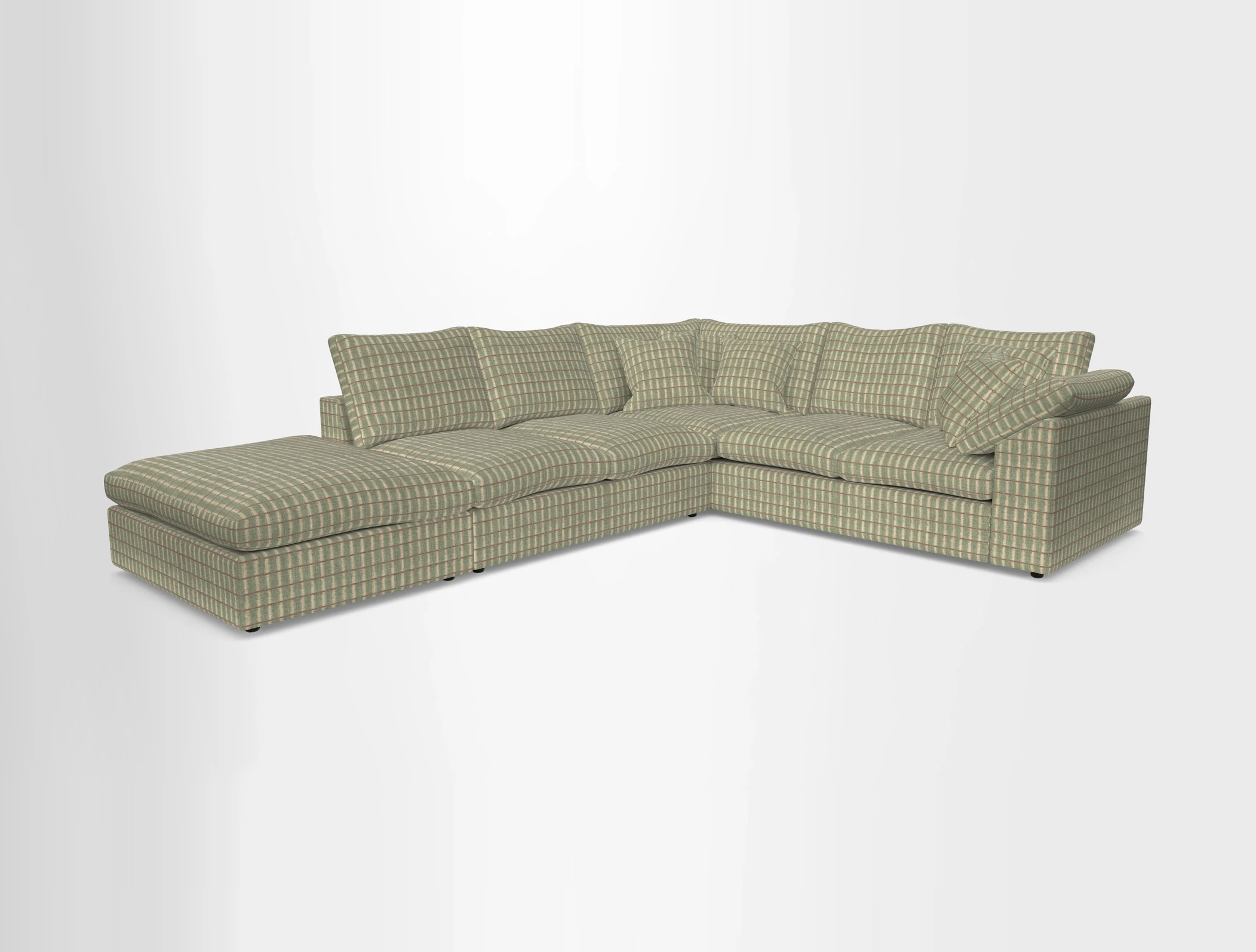 Big Softie Sloped Arm Large Corner Group RHF in Sahara Chalk