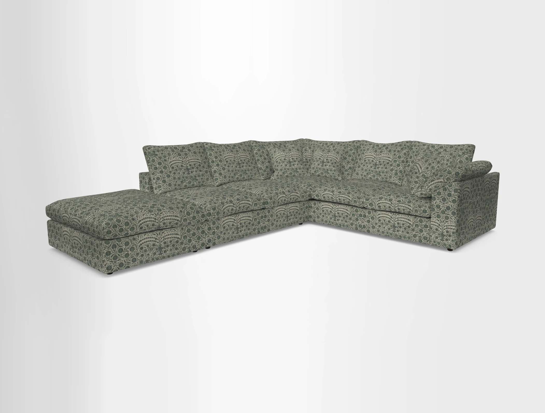 Big Softie Sloped Arm Large Corner Group RHF in Sahara Chalk