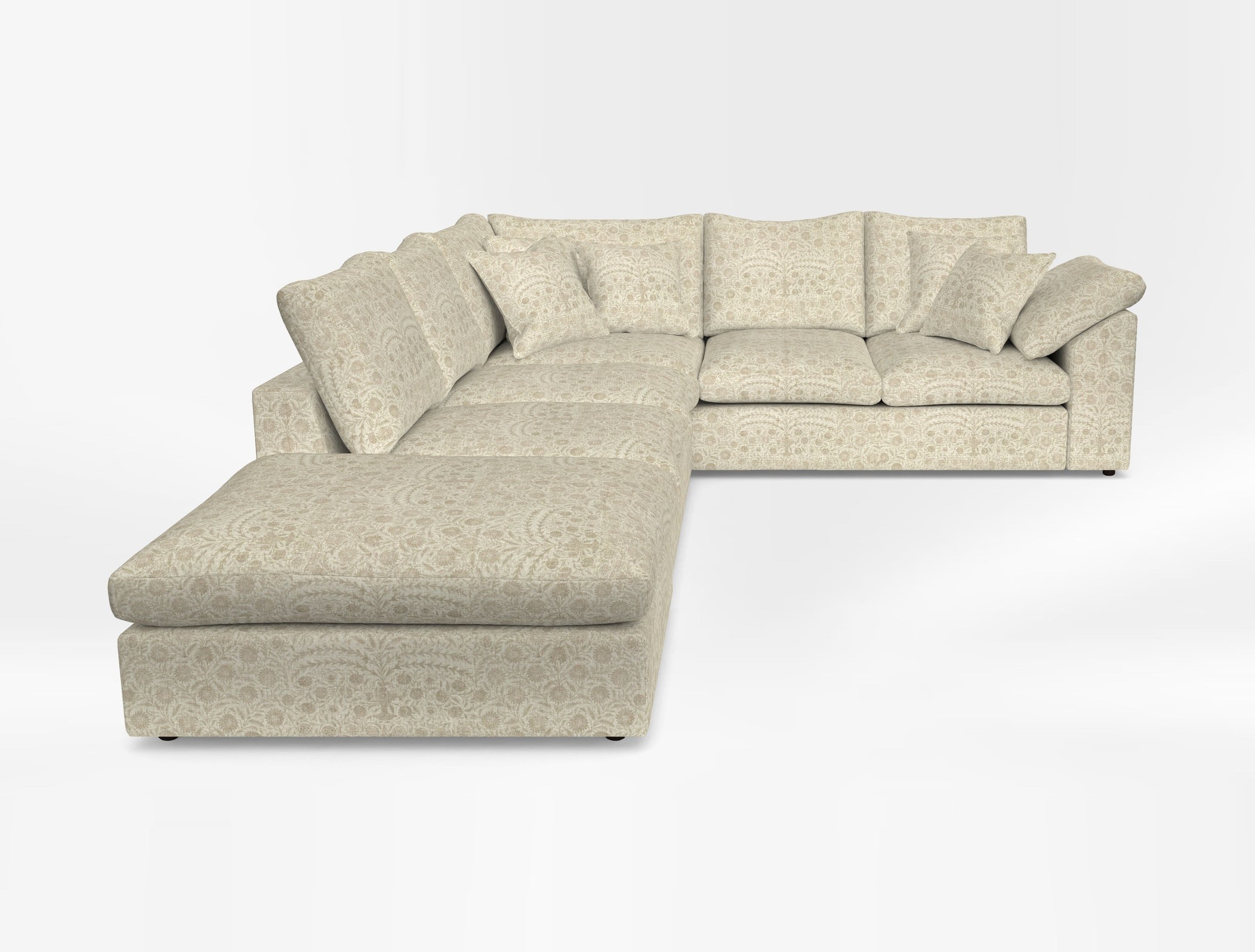 Big softie sloped arm front