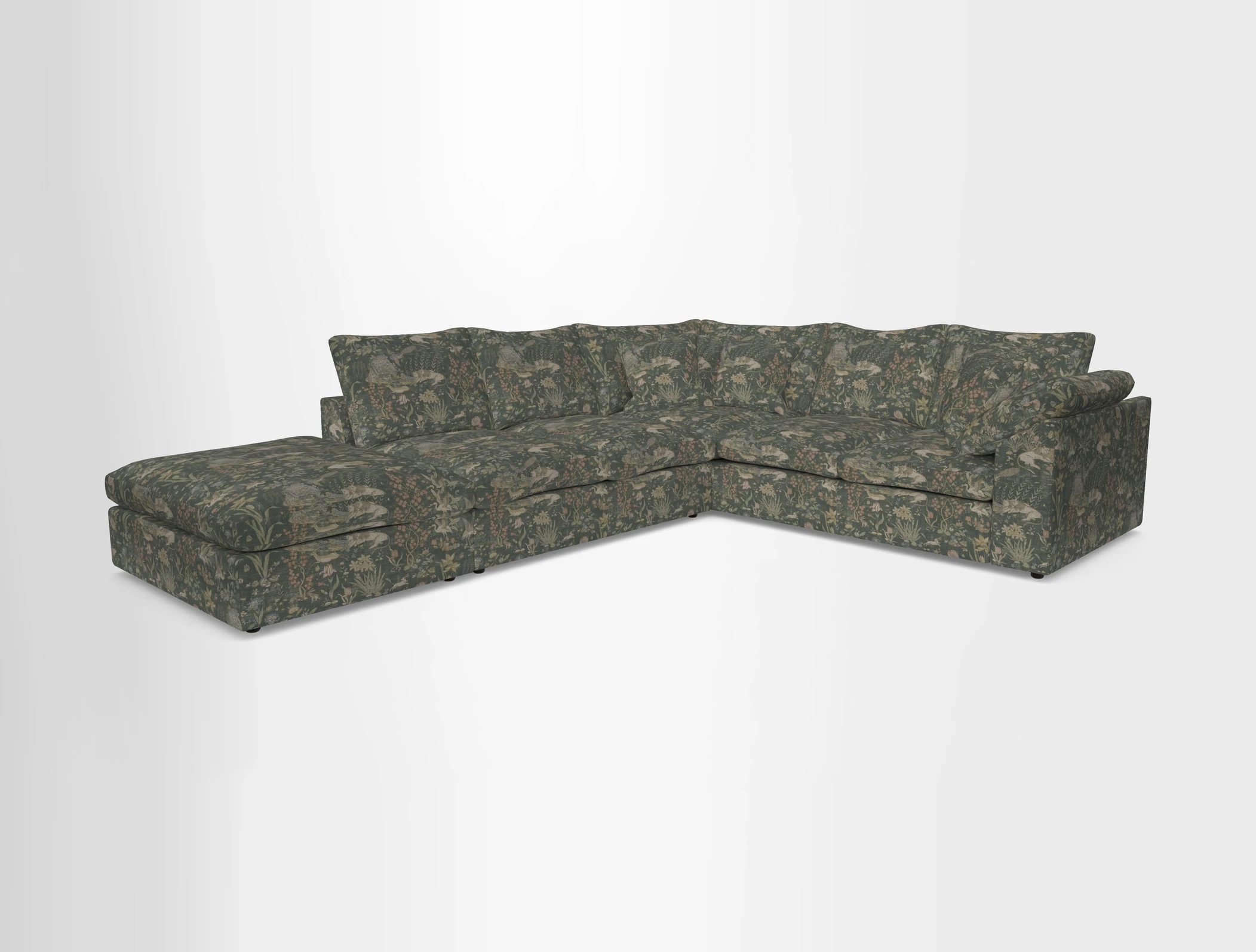 Big Softie Sloped Arm Large Corner Group RHF in Sahara Chalk