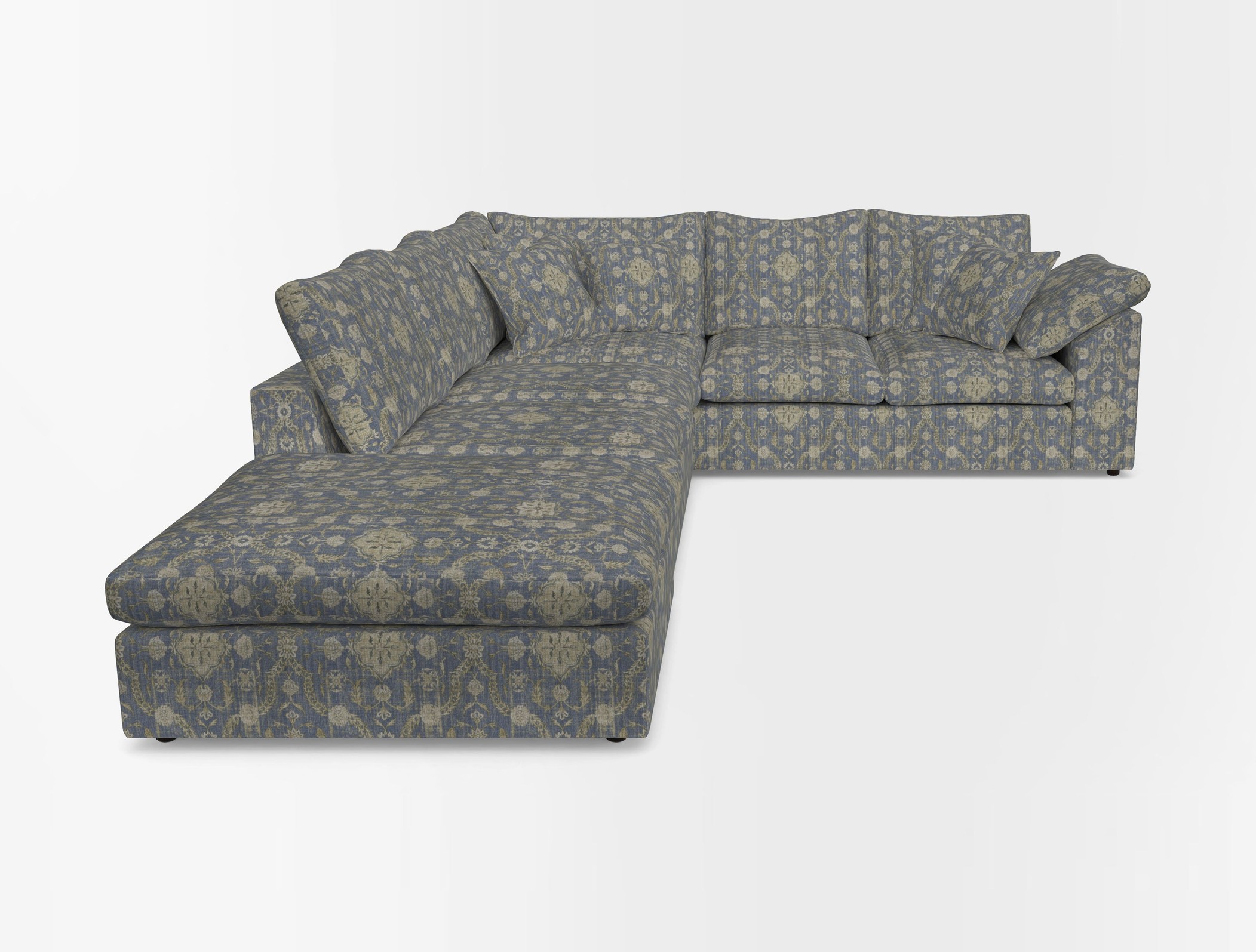 Big softie sloped arm front