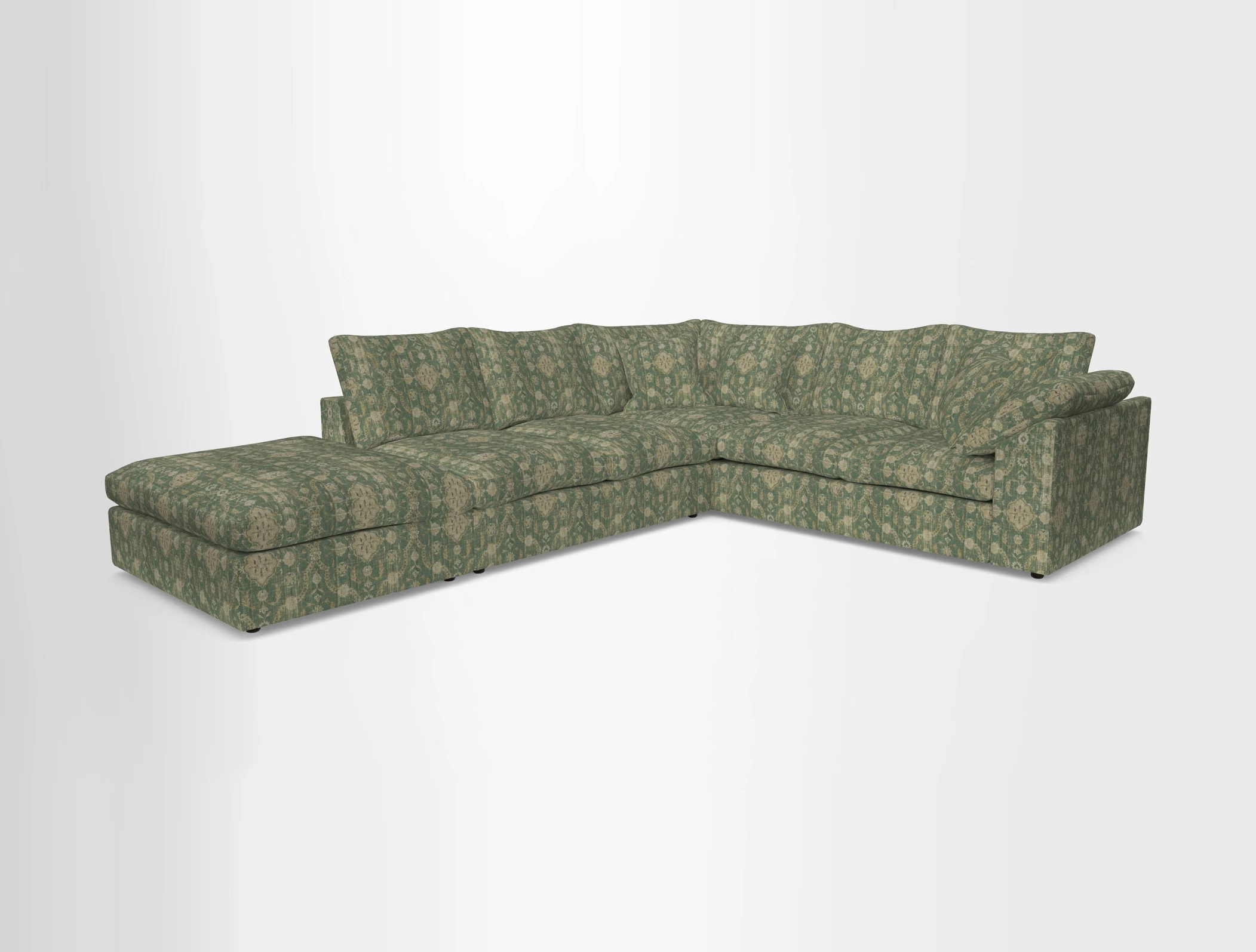 Big Softie Sloped Arm Large Corner Group RHF in Sahara Chalk
