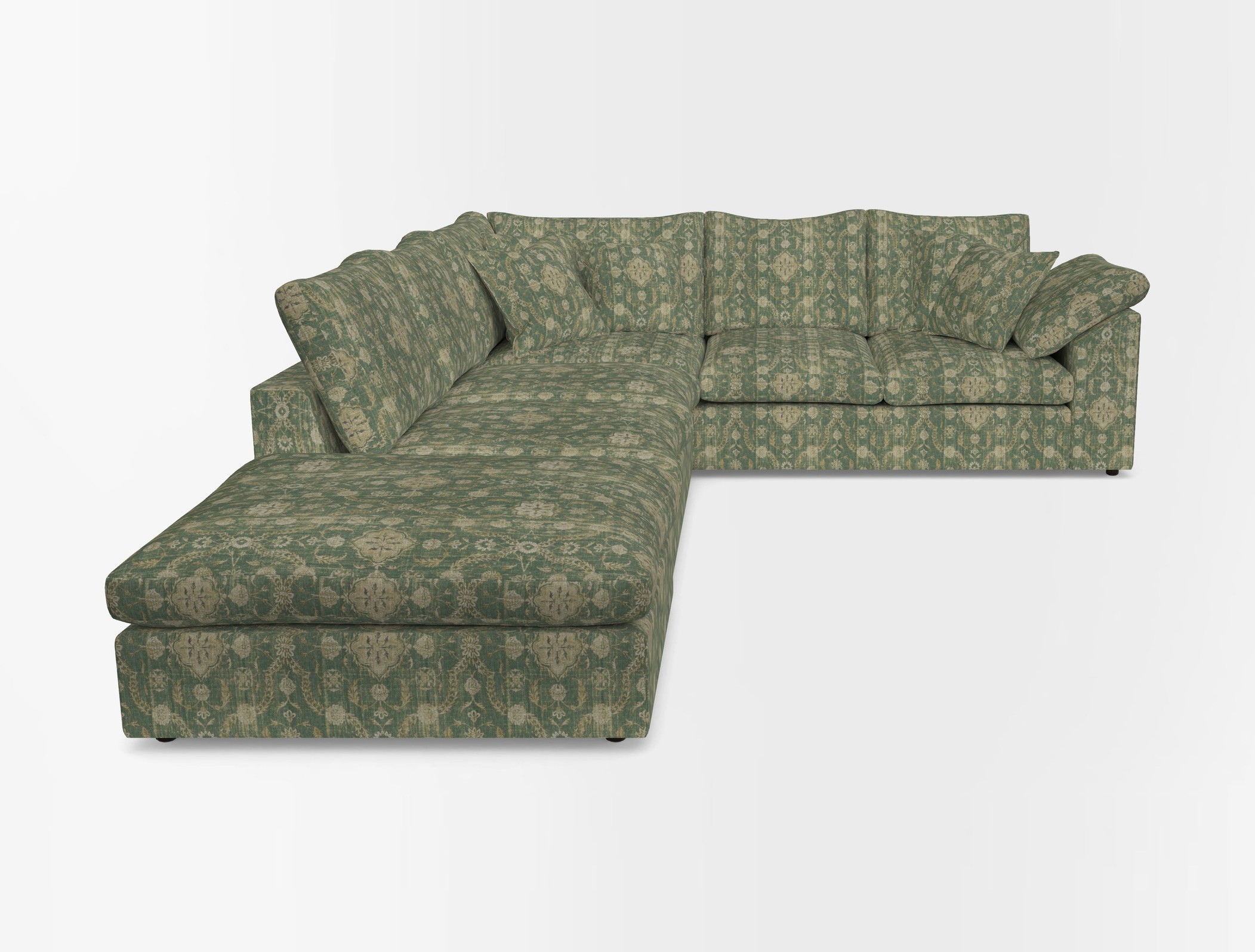 Big softie sloped arm front