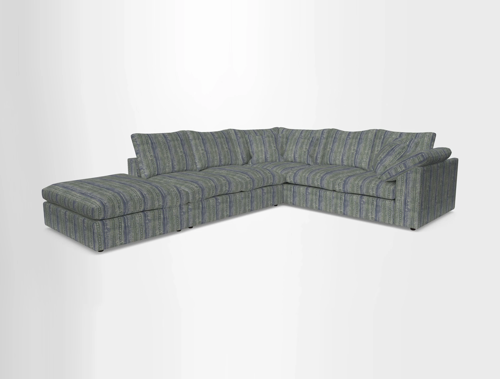 Big Softie Sloped Arm Large Corner Group RHF in Sahara Chalk
