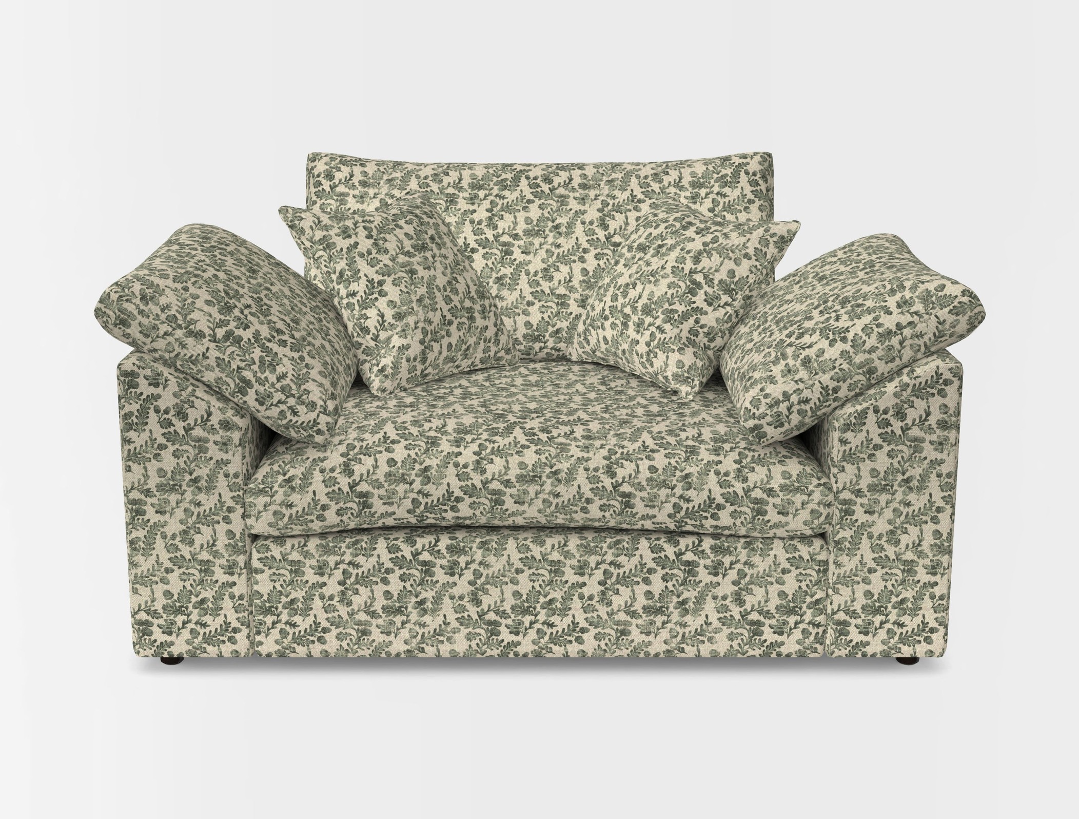 Big softie sloped arm front