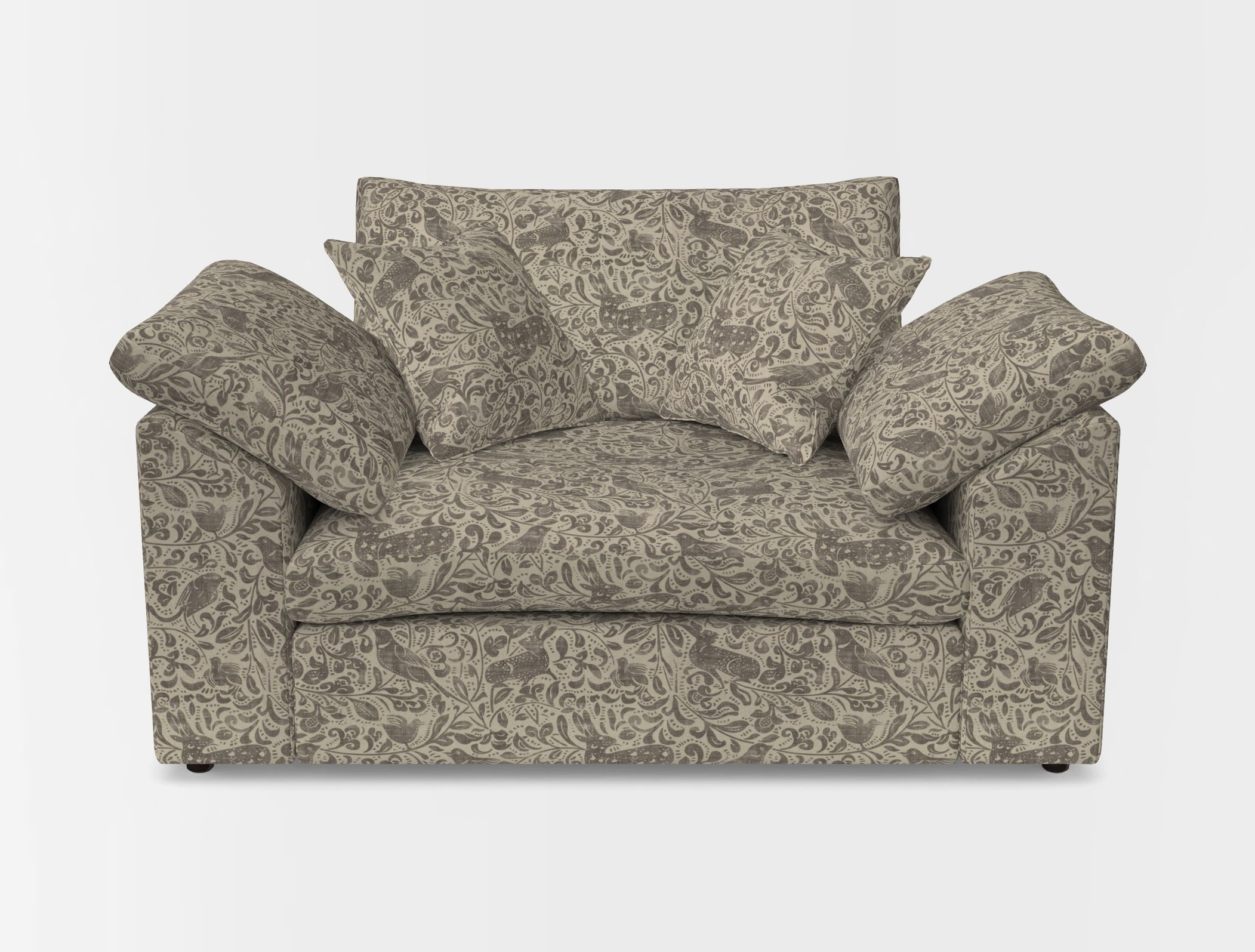 Big softie sloped arm front
