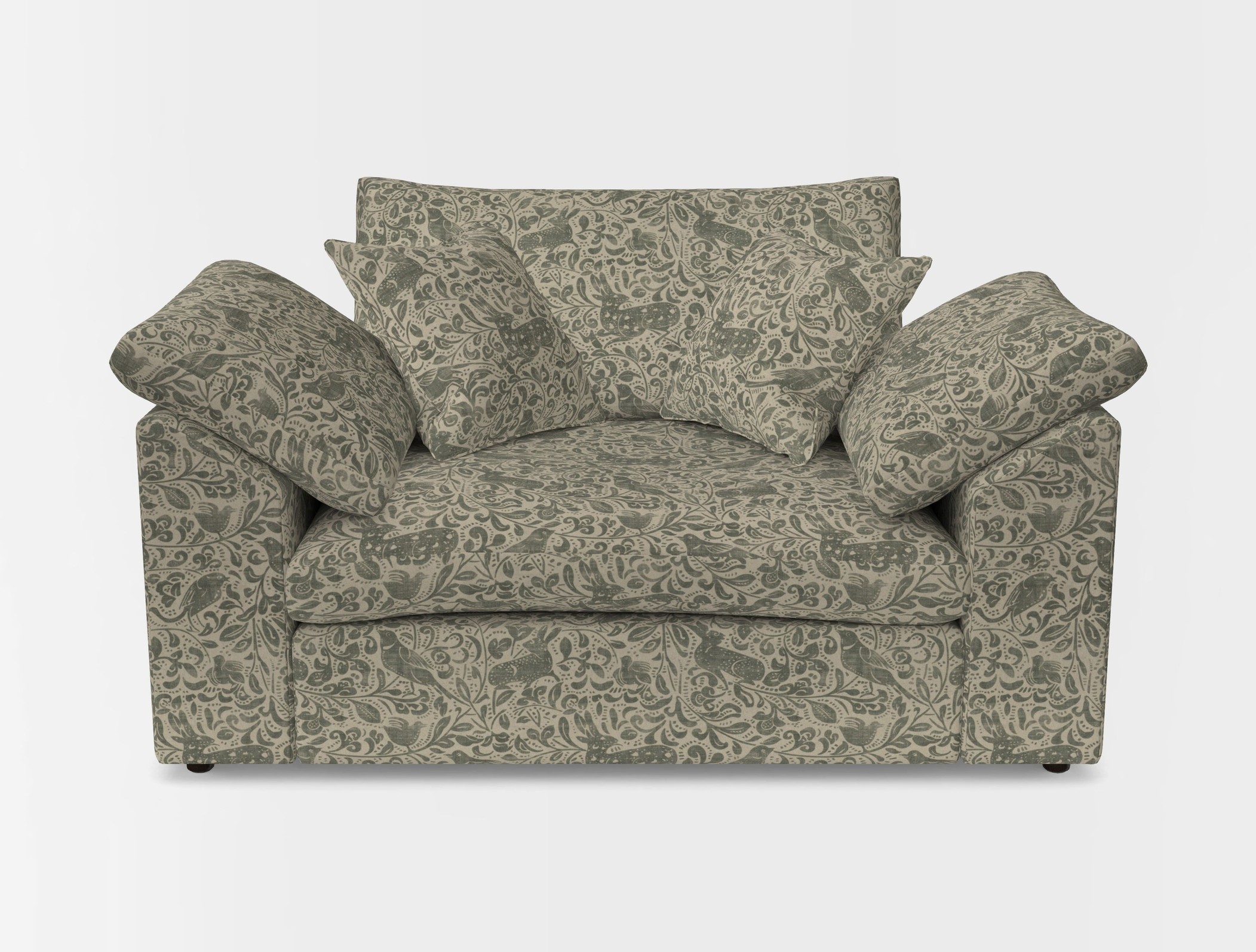 Big softie sloped arm front