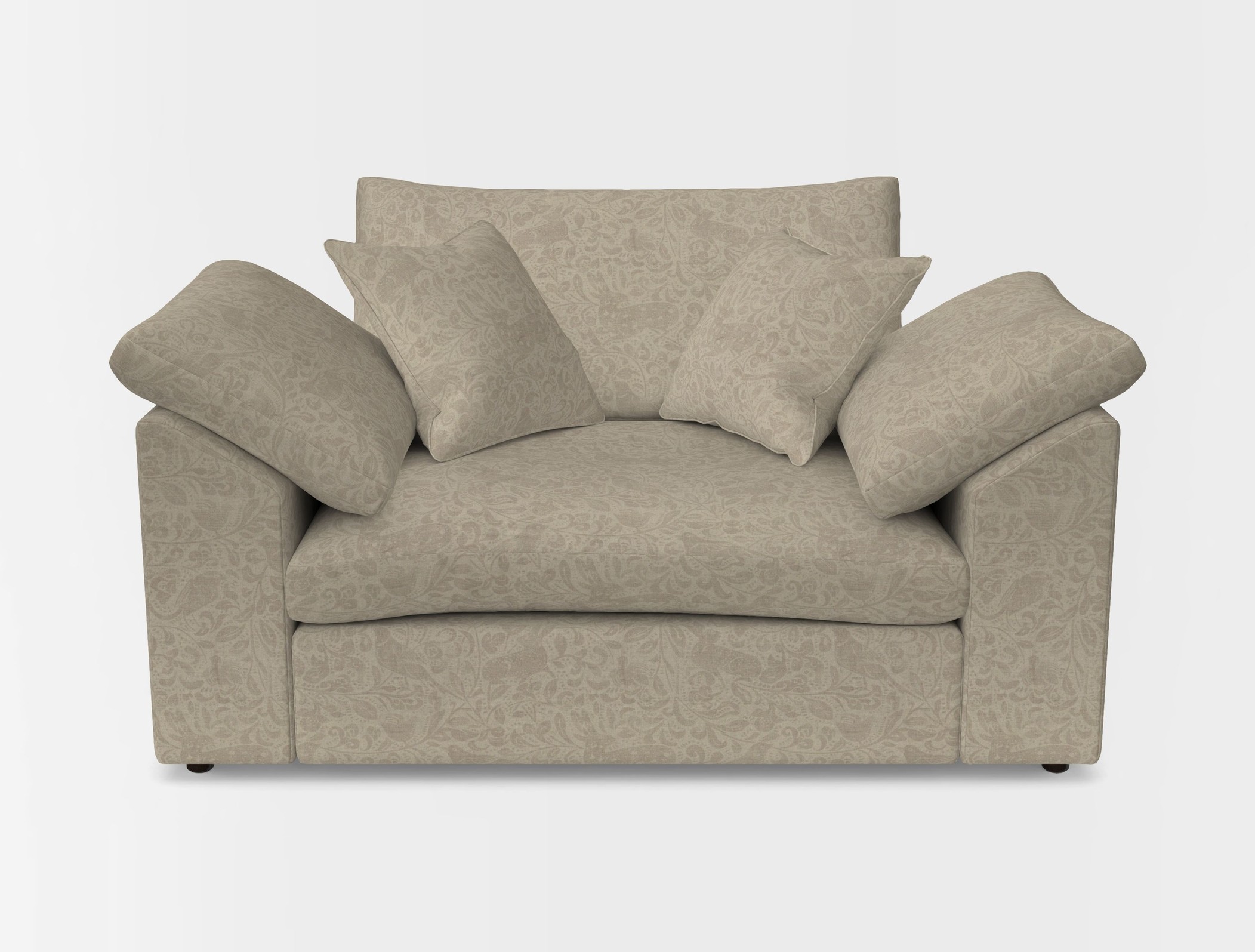 Big softie sloped arm front