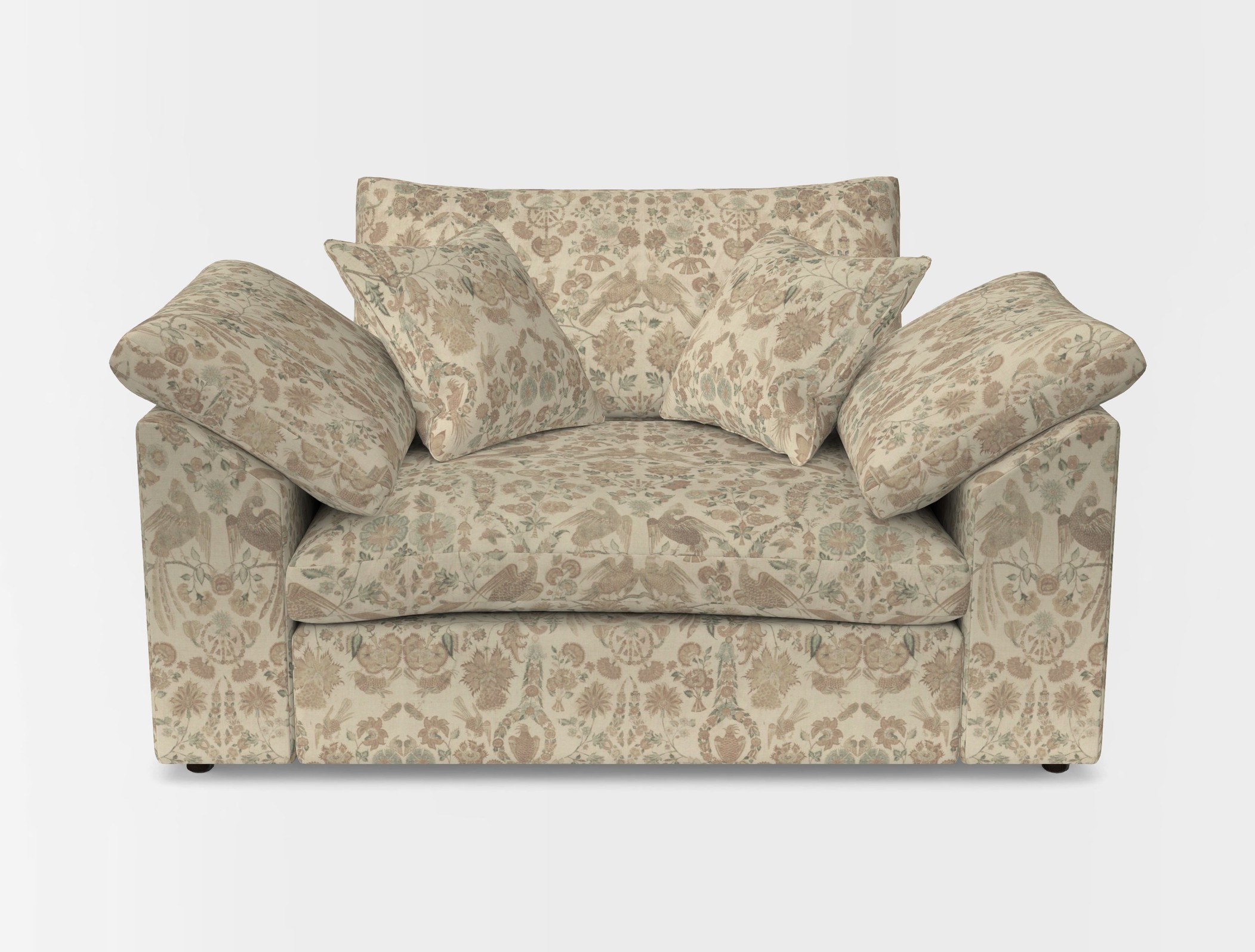 Big softie sloped arm front