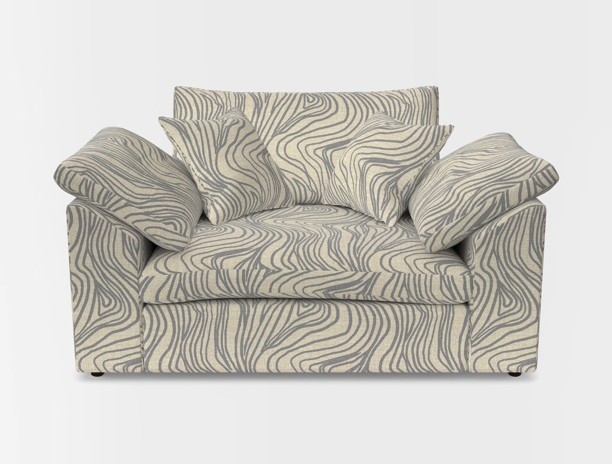 Big softie sloped arm front