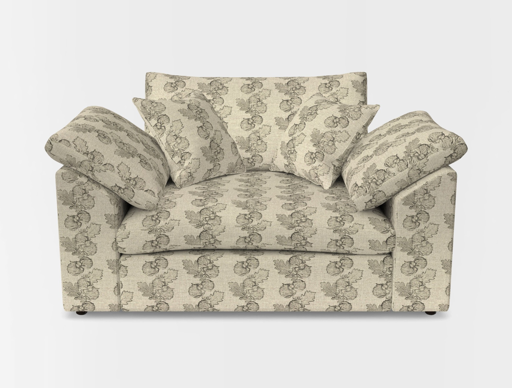 Big softie sloped arm front