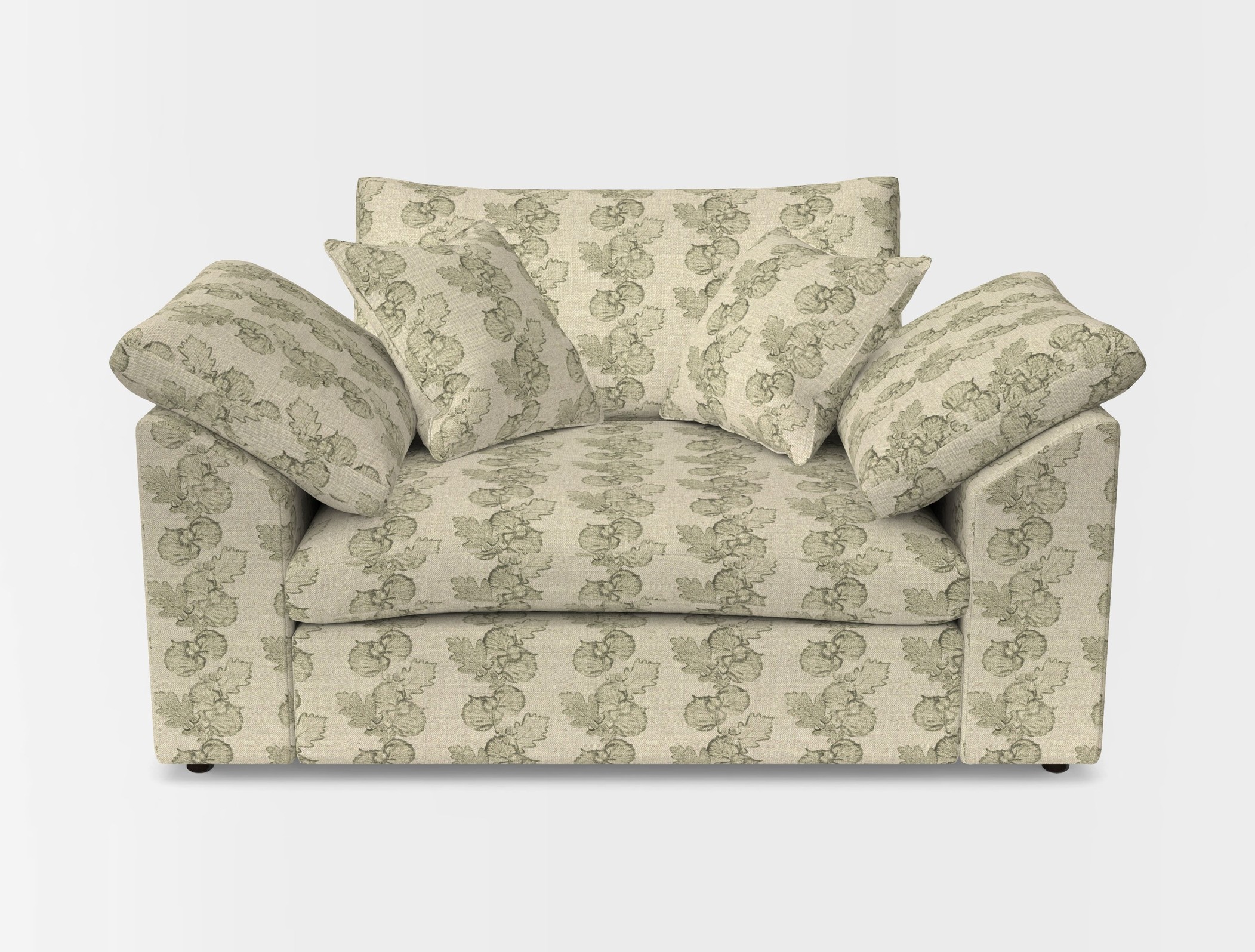 Big softie sloped arm front