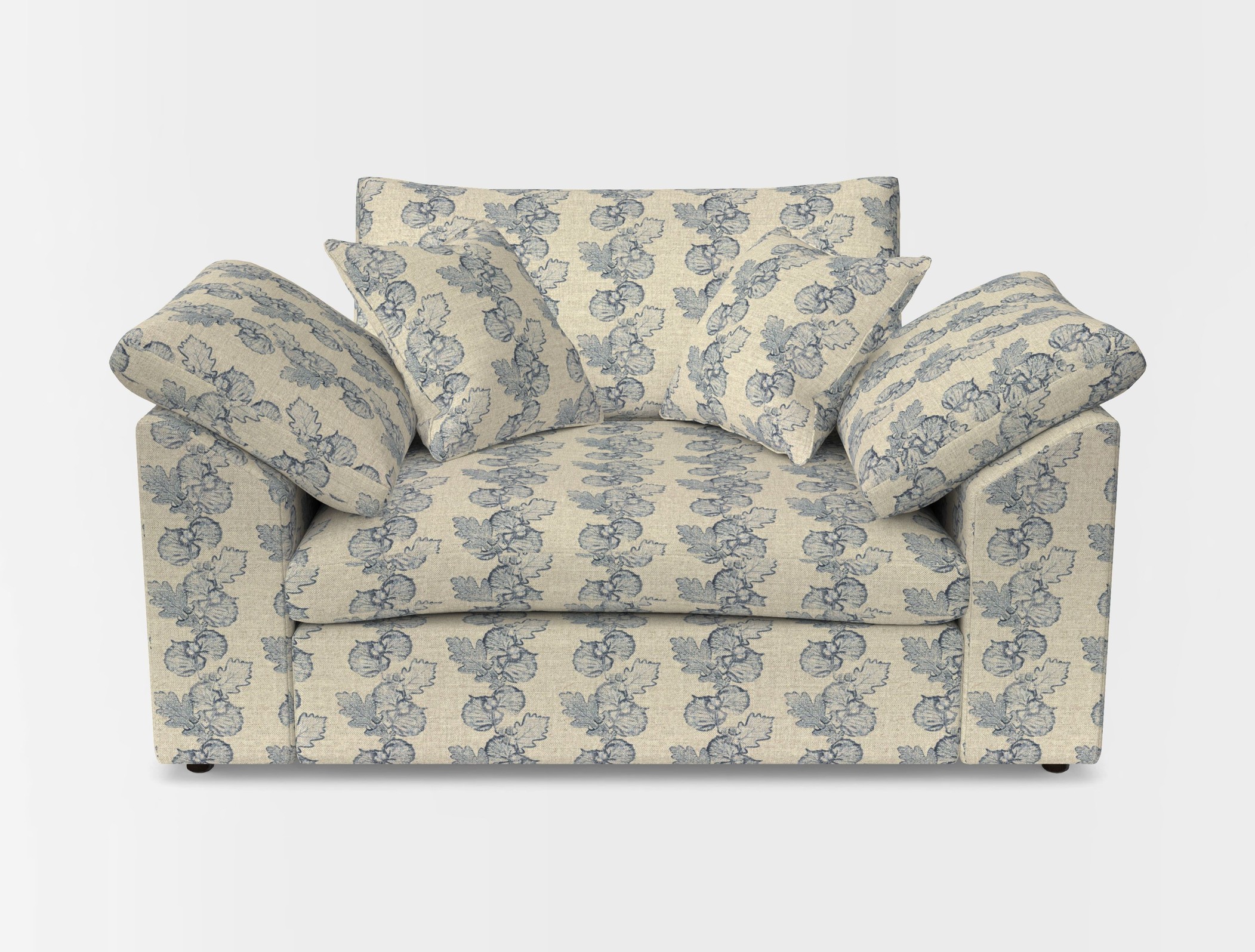 Big softie sloped arm front