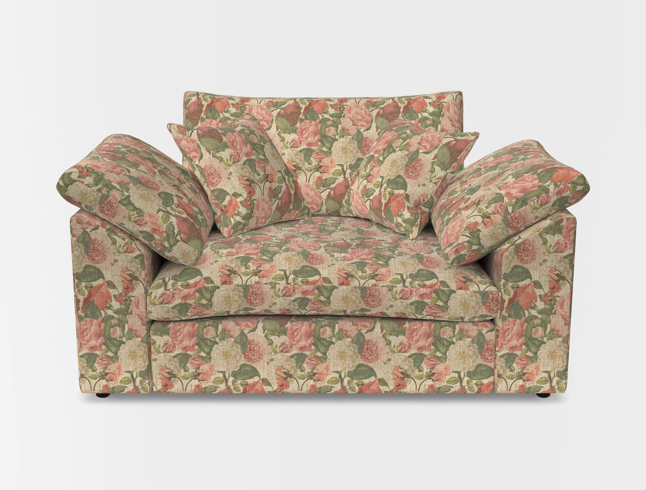 Big softie sloped arm front