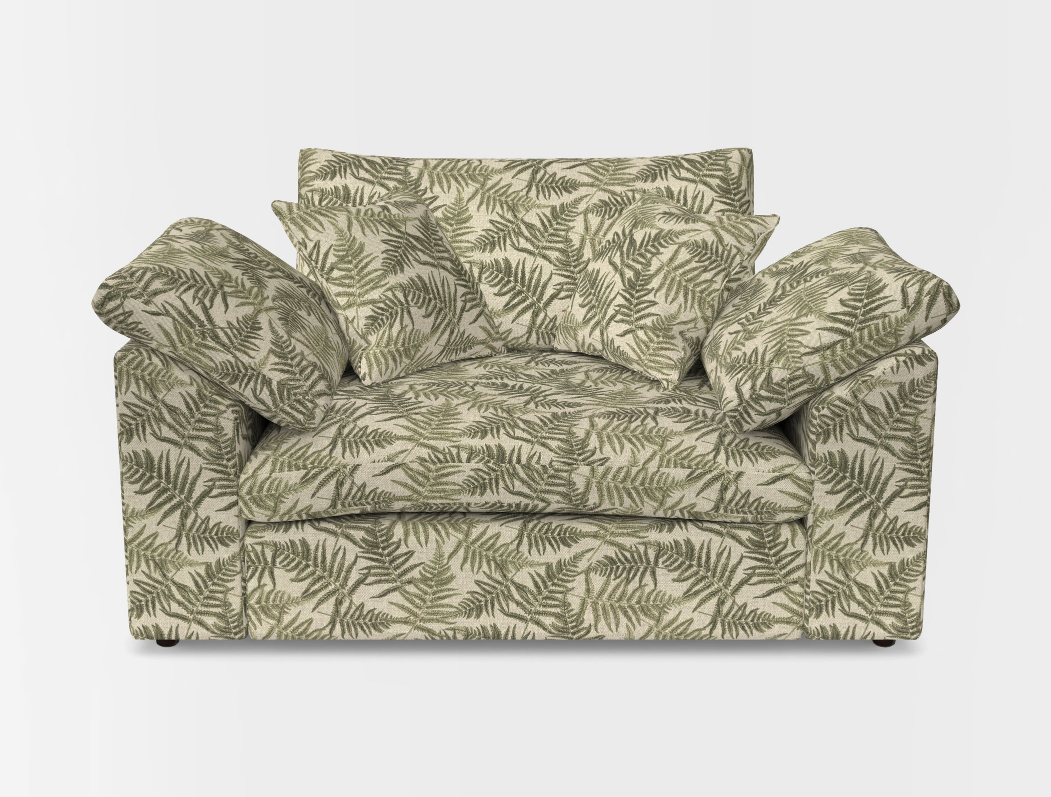 Big softie sloped arm front