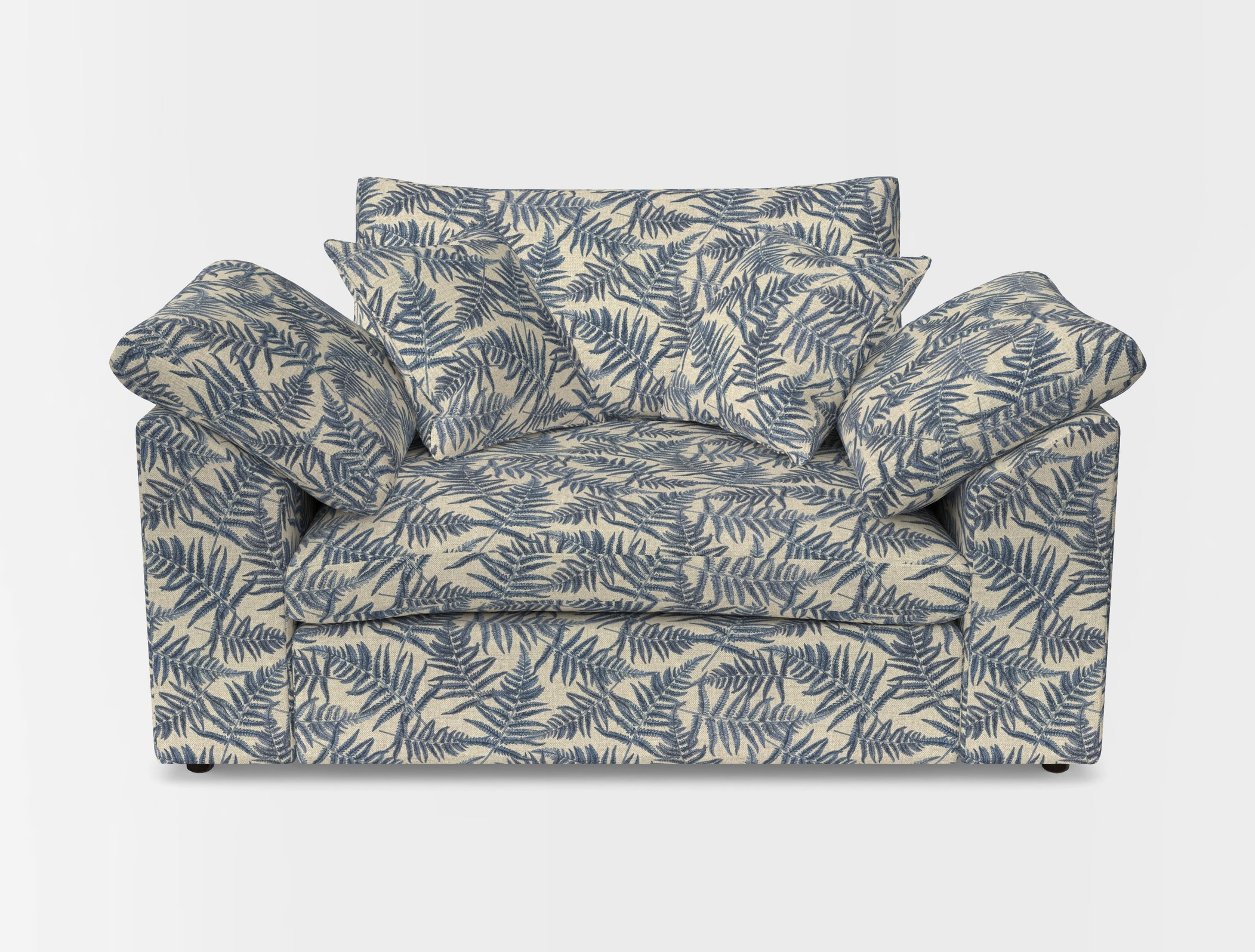 Big softie sloped arm front