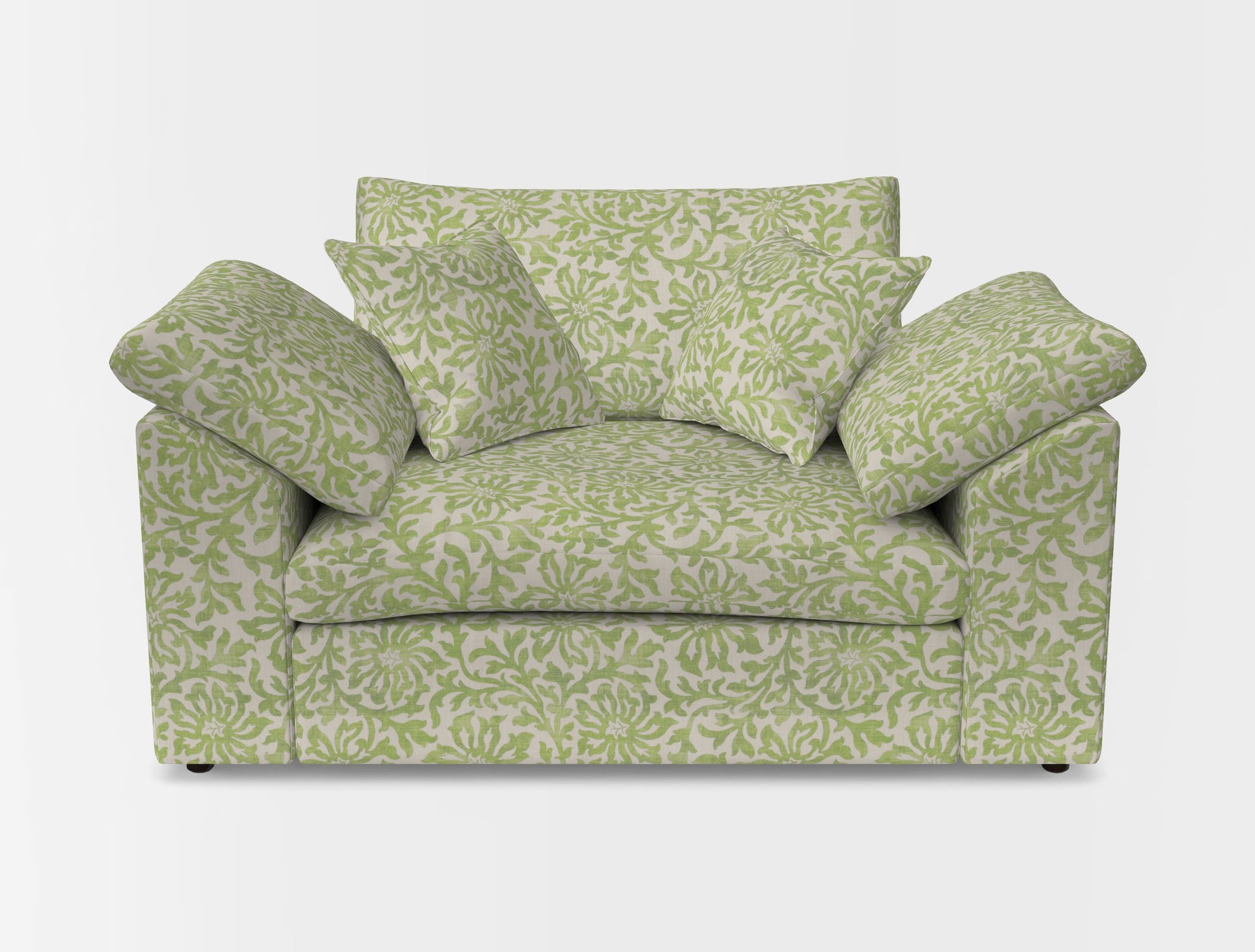 Big softie sloped arm front