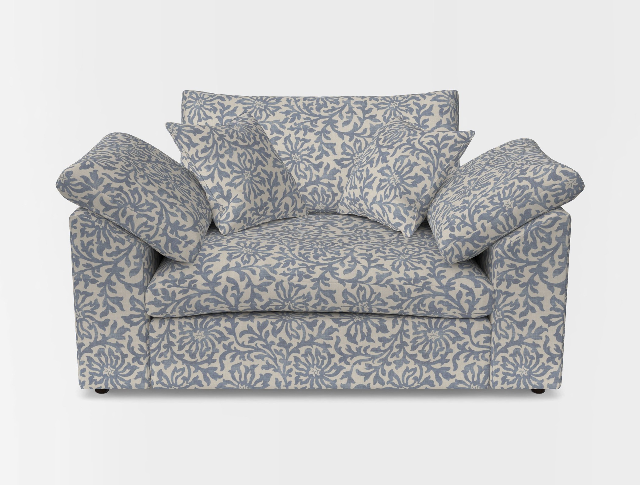Big softie sloped arm front