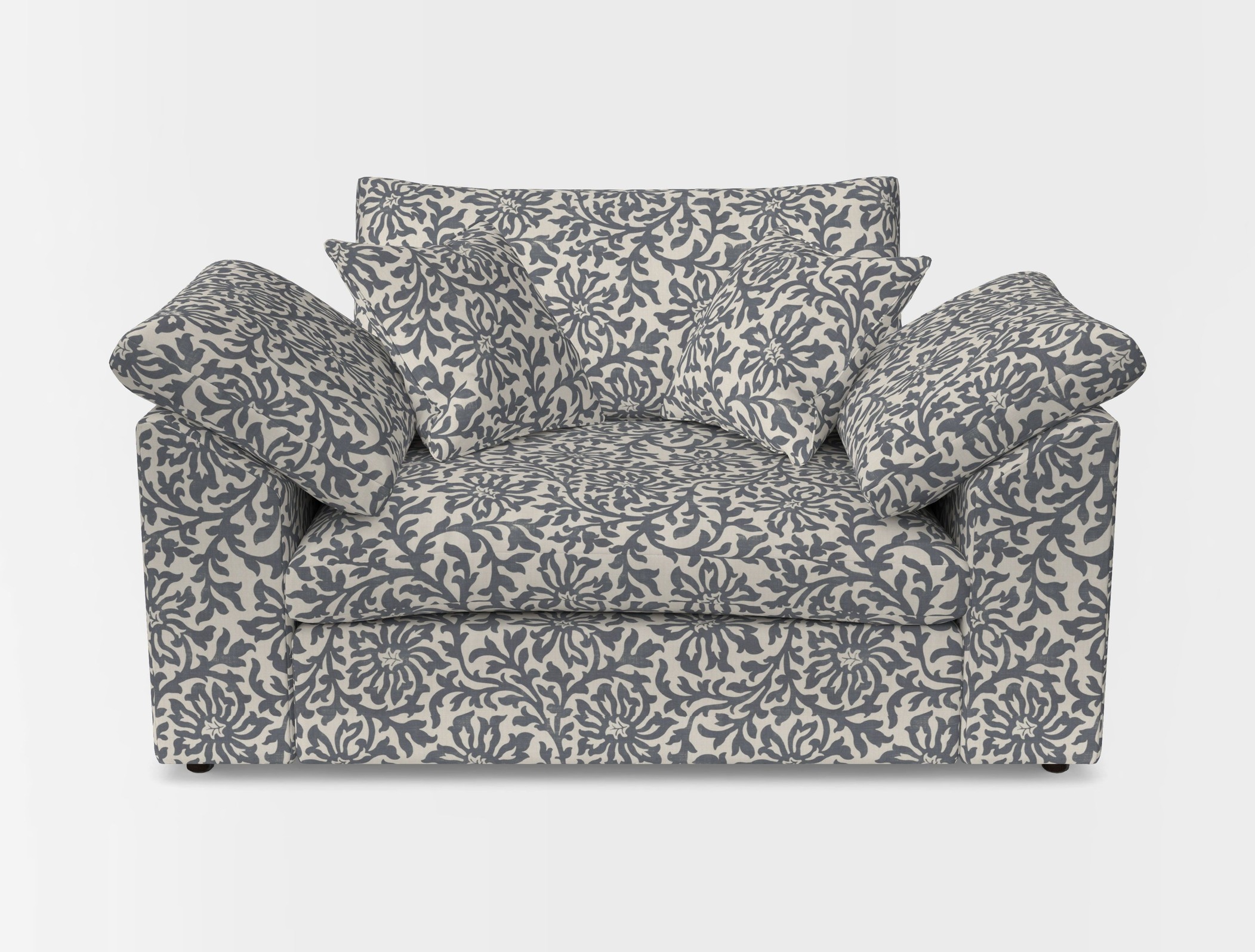 Big softie sloped arm front