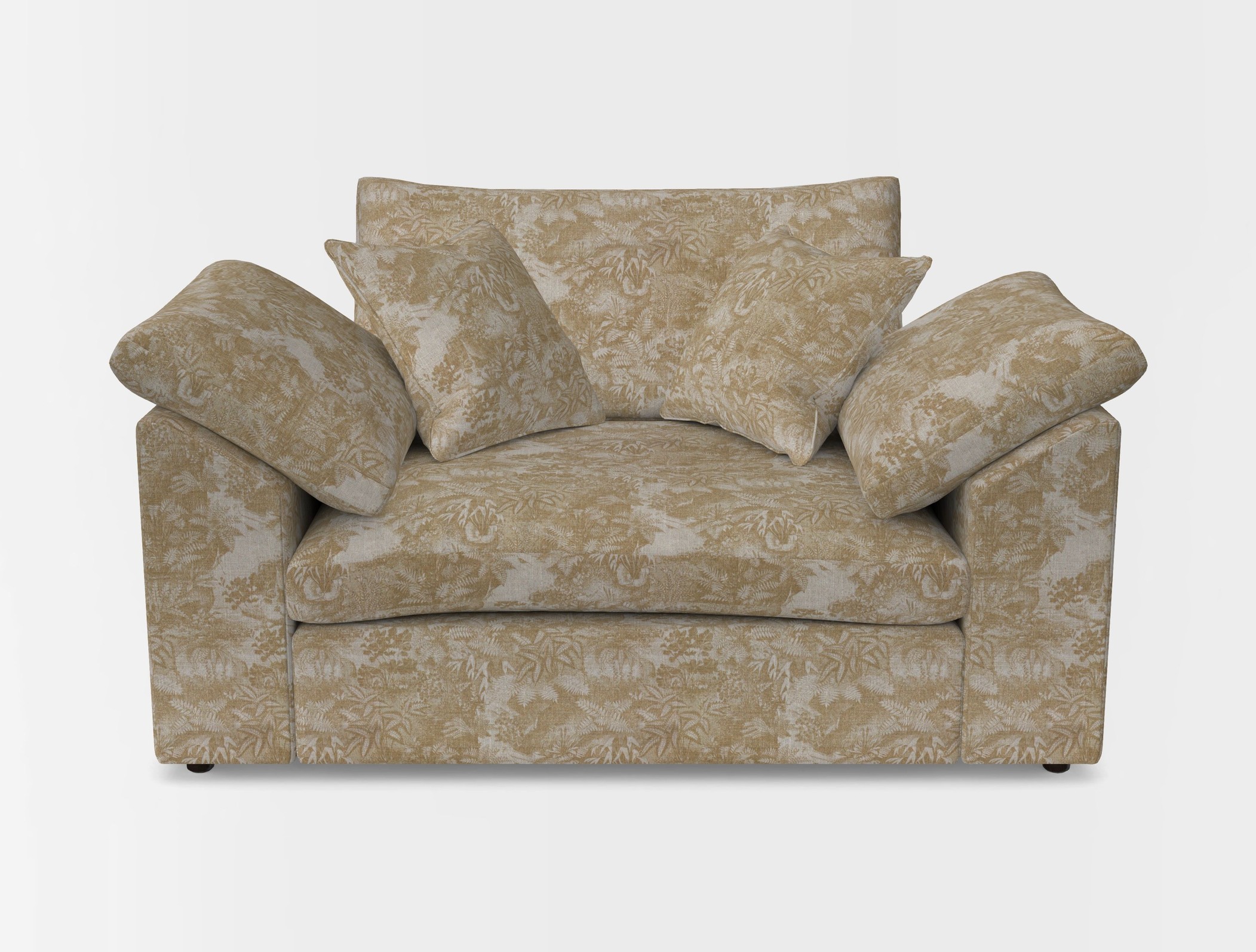 Big softie sloped arm front