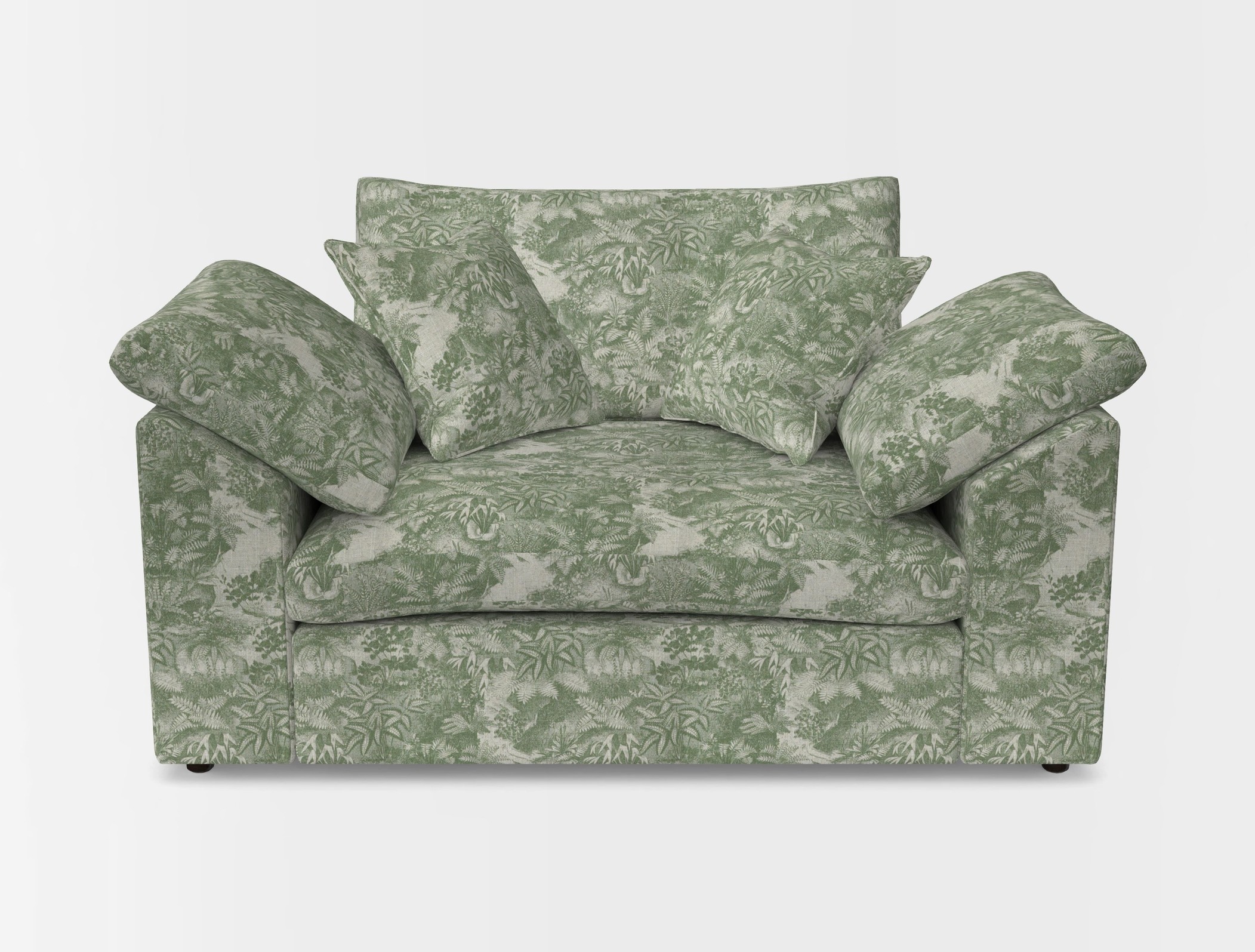 Big softie sloped arm front