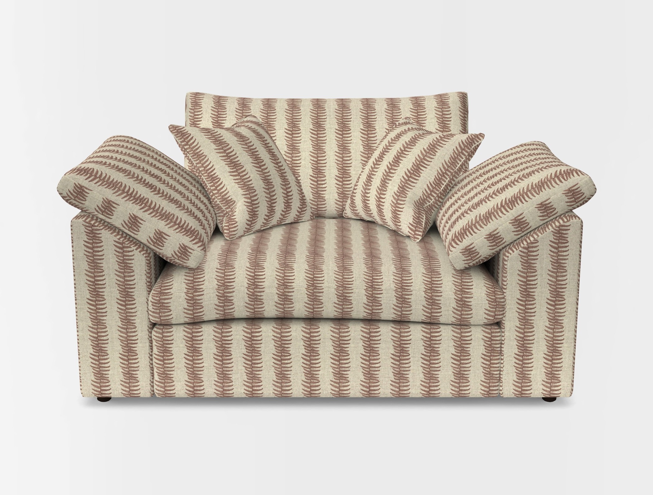 Big softie sloped arm front