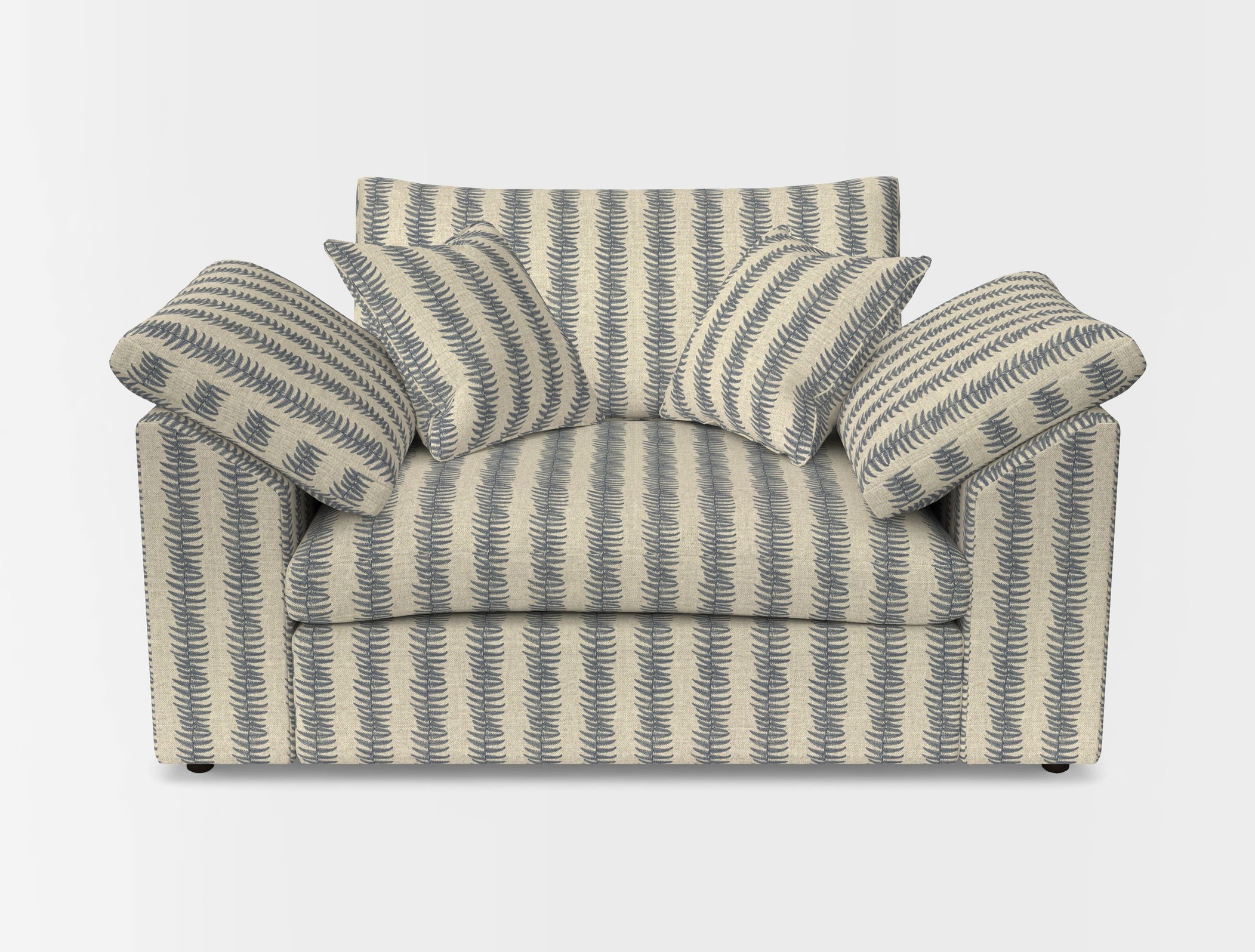 Big softie sloped arm front