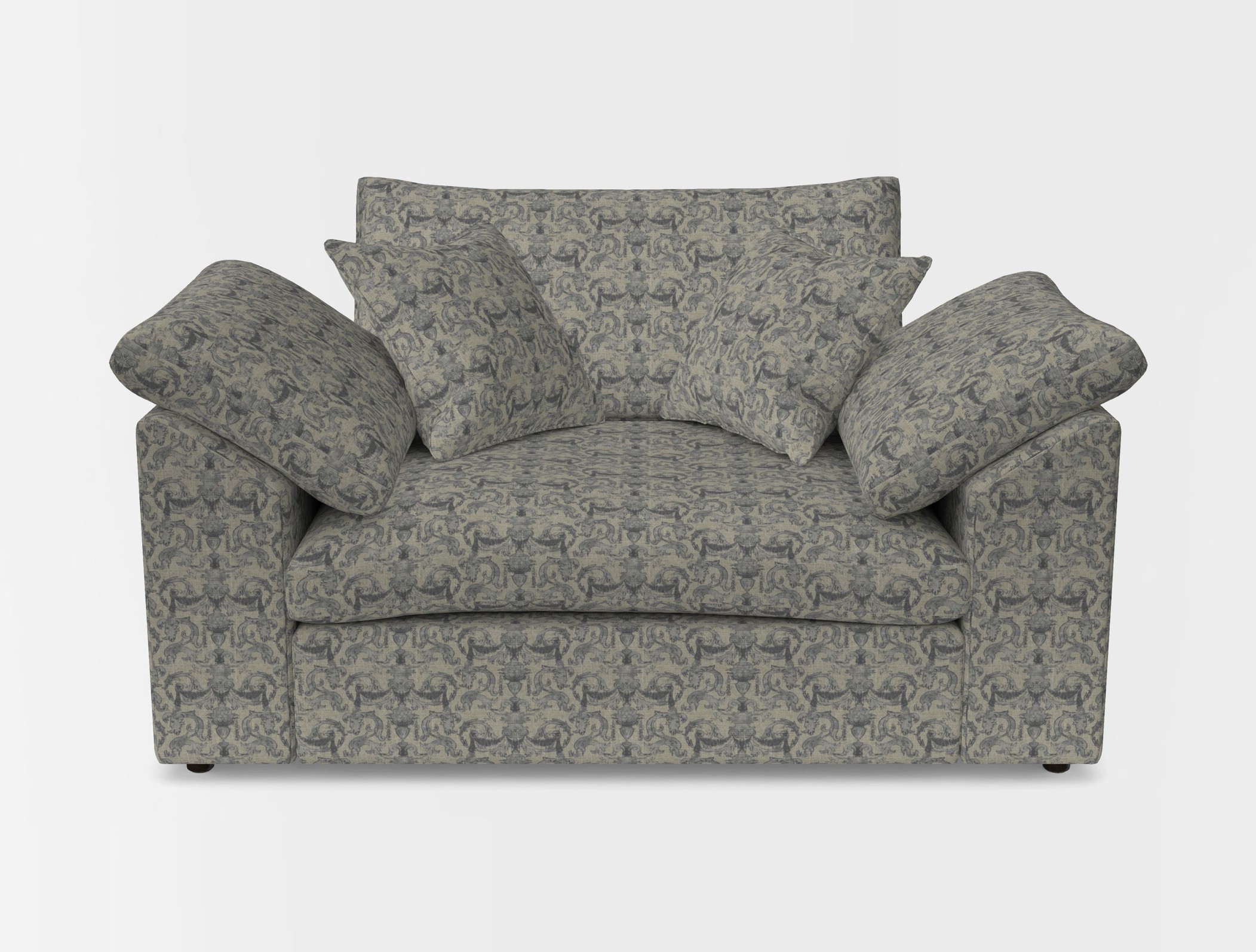 Big softie sloped arm front